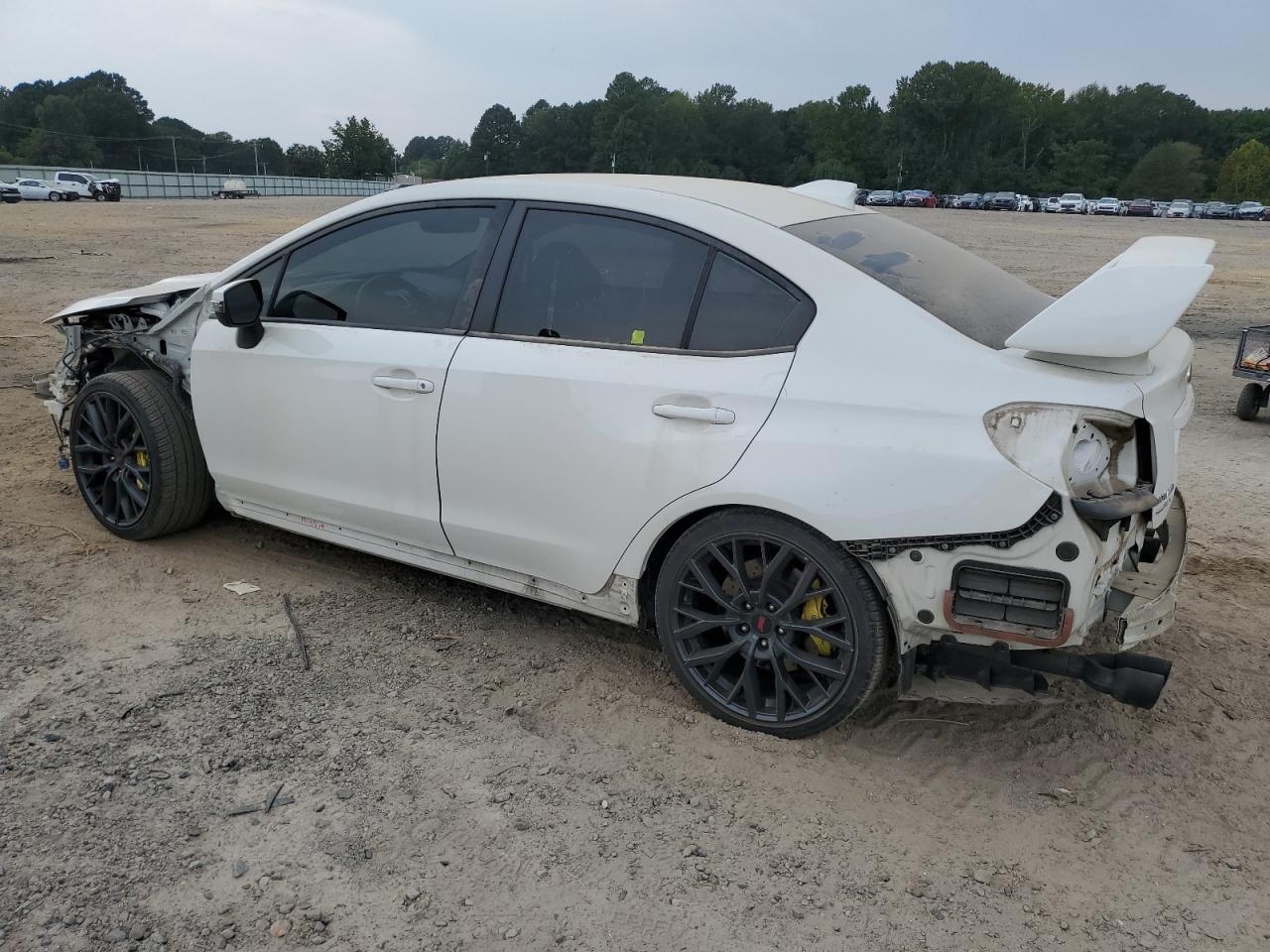 2018 Subaru Wrx Sti White vin: JF1VA2M6XJ9825852