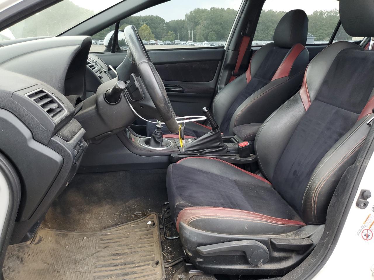2018 Subaru Wrx Sti White vin: JF1VA2M6XJ9825852