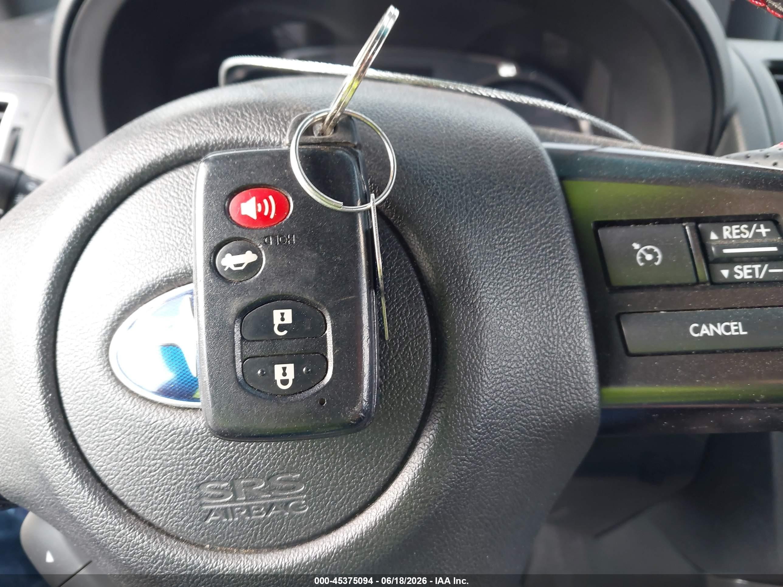 2015 Subaru Wrx Sti   Blue vin: JF1VA2P60F9823837