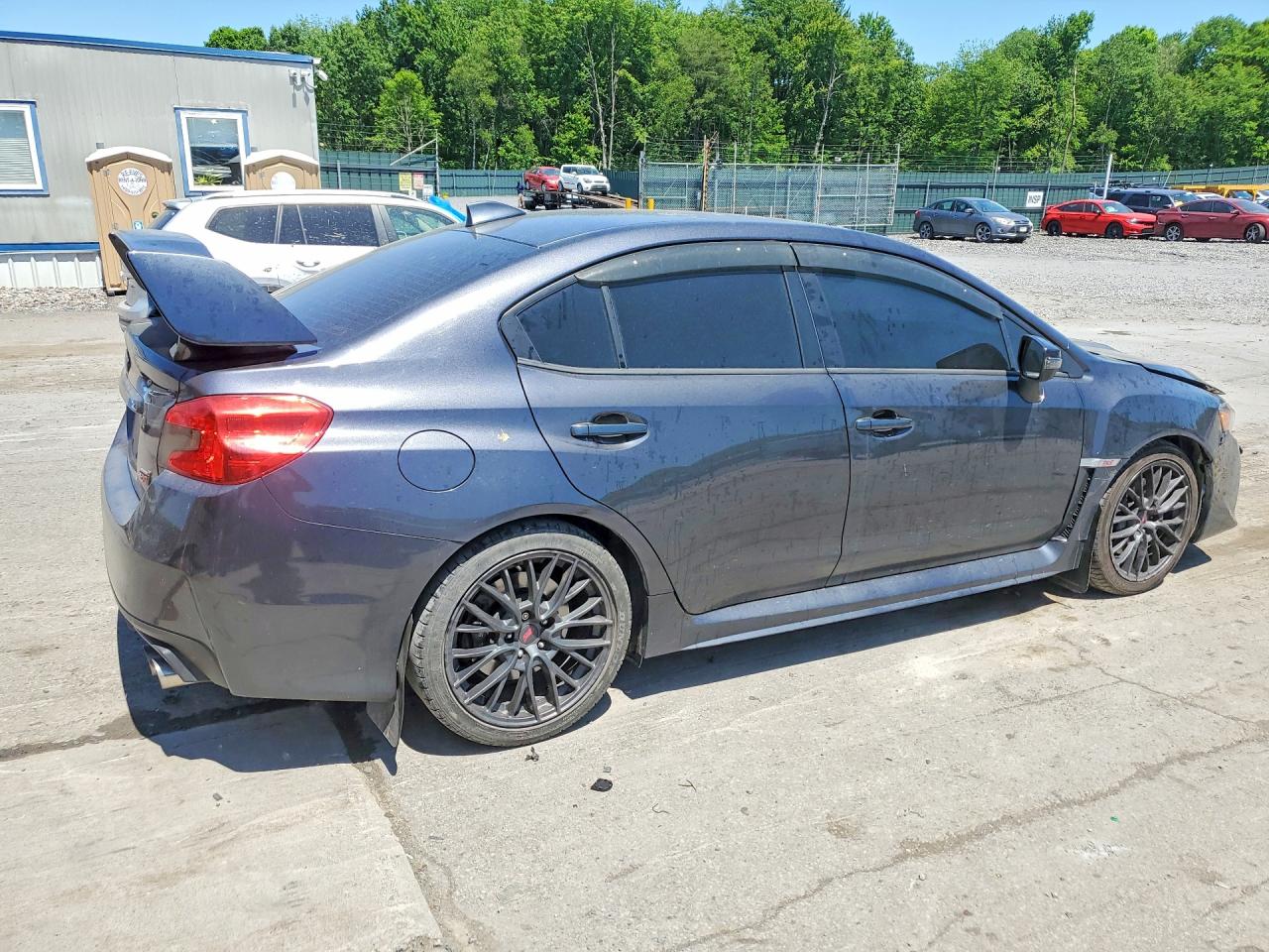 2015 Subaru Wrx Sti Black vin: JF1VA2P68F9802220