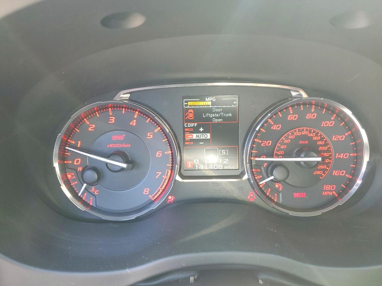 2015 Subaru Wrx Sti Black vin: JF1VA2P68F9802220