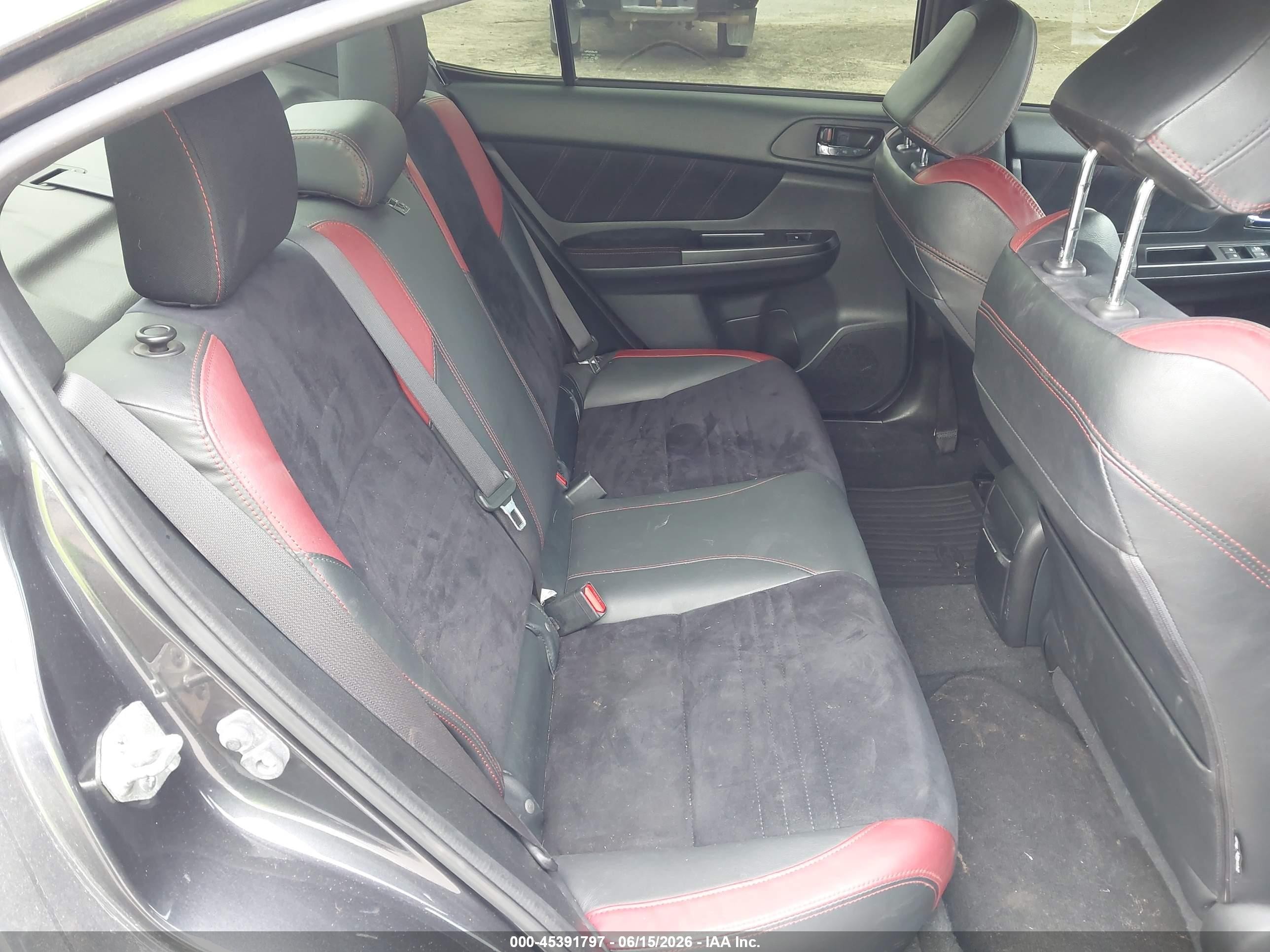 2015 Subaru Wrx Sti Gray vin: JF1VA2P69F9806857