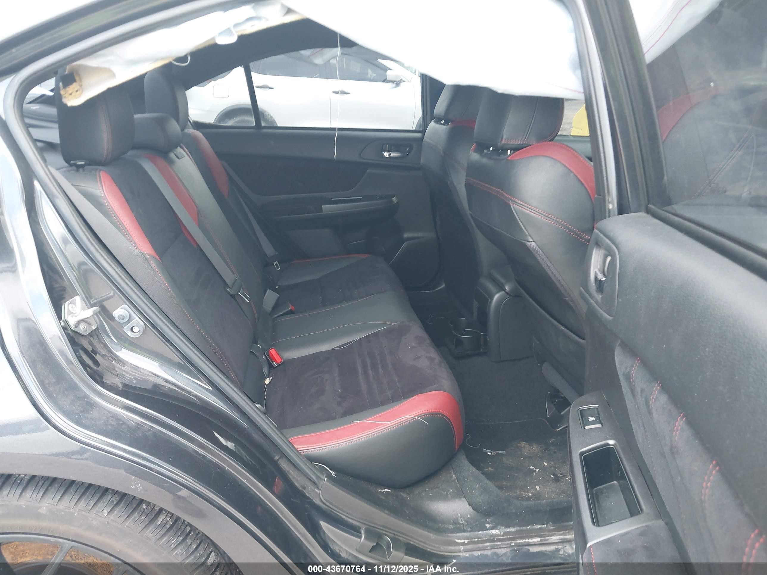 2015 Subaru Wrx Sti   Black vin: JF1VA2P6XF9836658