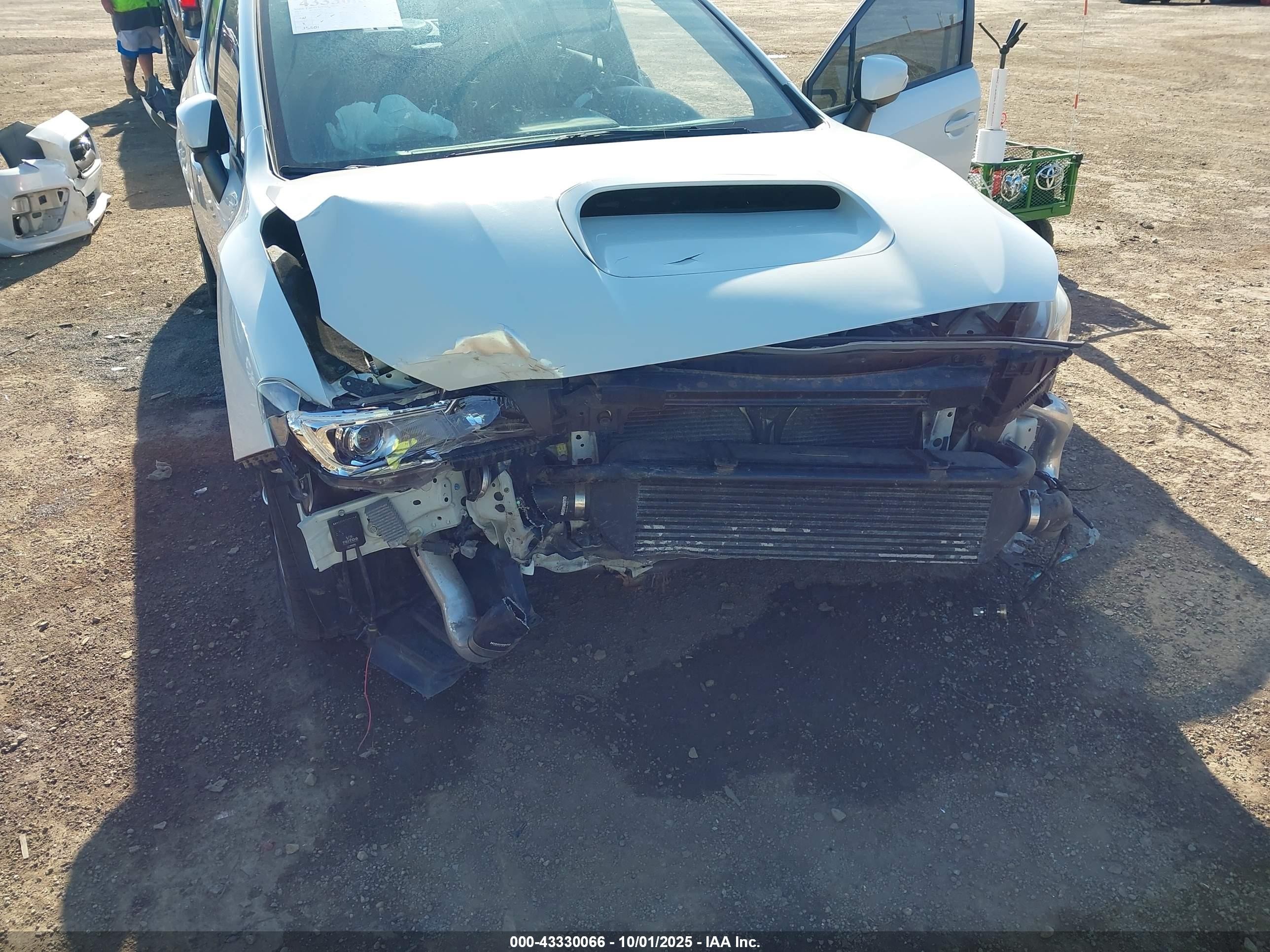 2015 Subaru Wrx Sti Limited Белый vin: JF1VA2S62F9804259