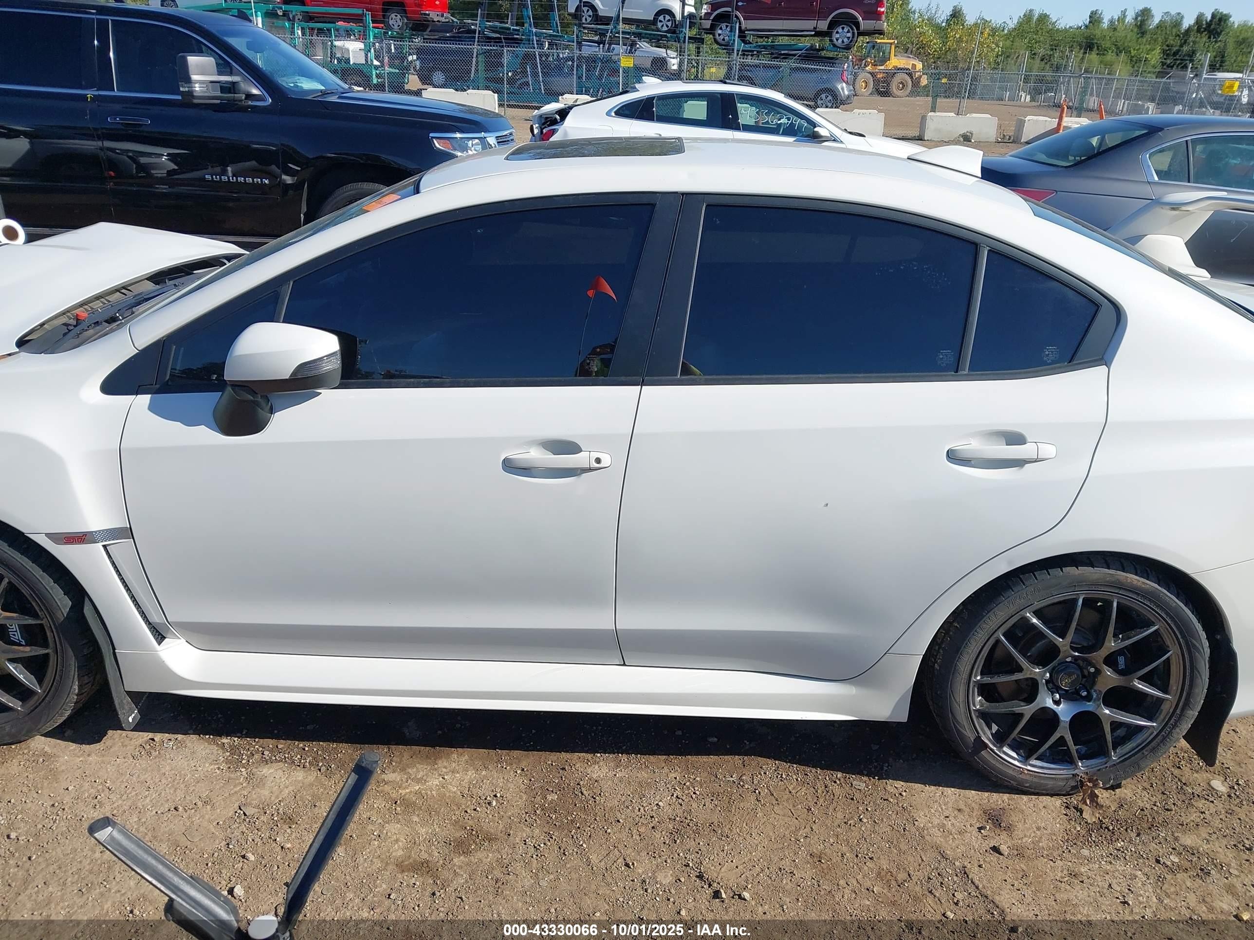 2015 Subaru Wrx Sti Limited Белый vin: JF1VA2S62F9804259