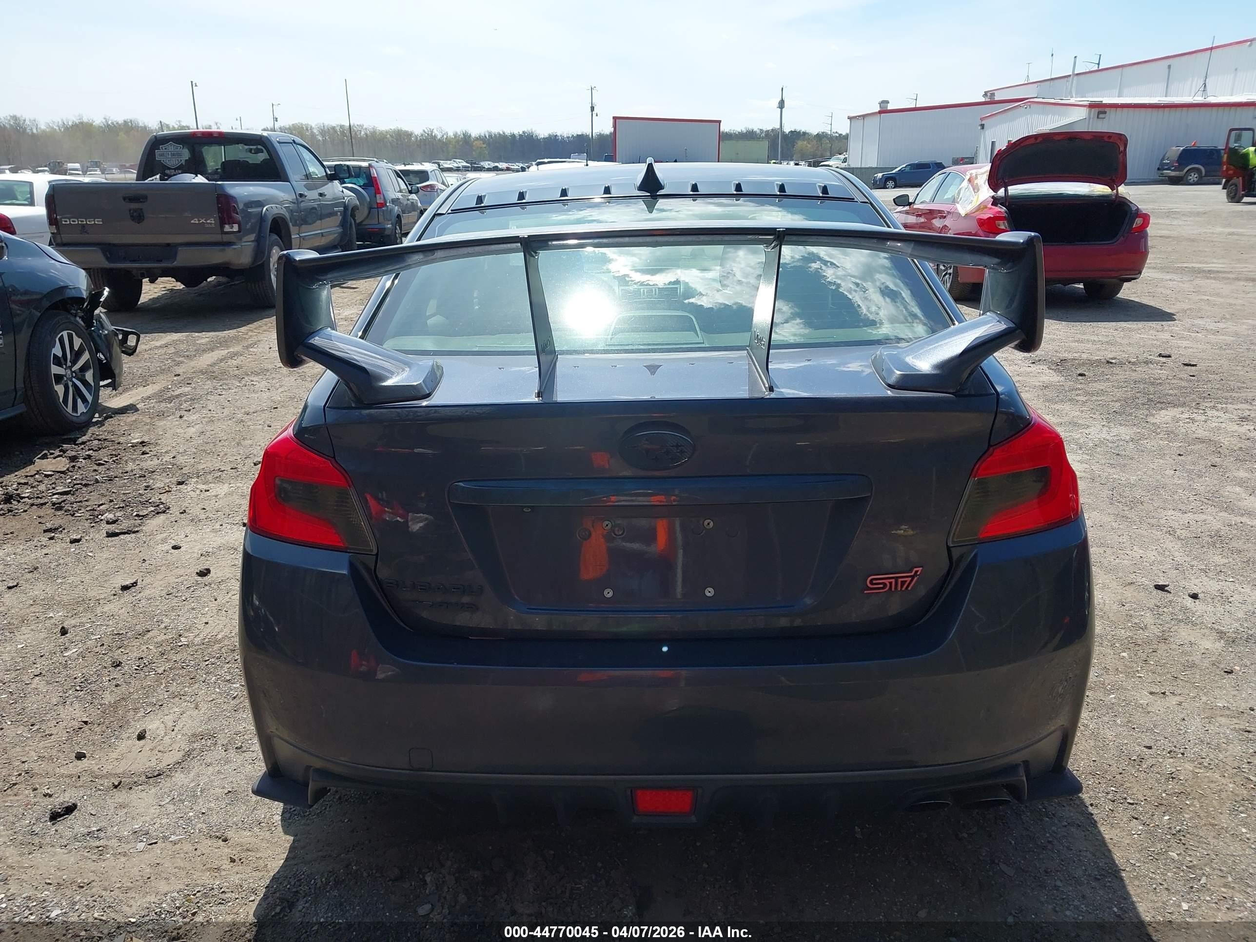 2015 Subaru Wrx Sti Limited Black vin: JF1VA2S65F9809830