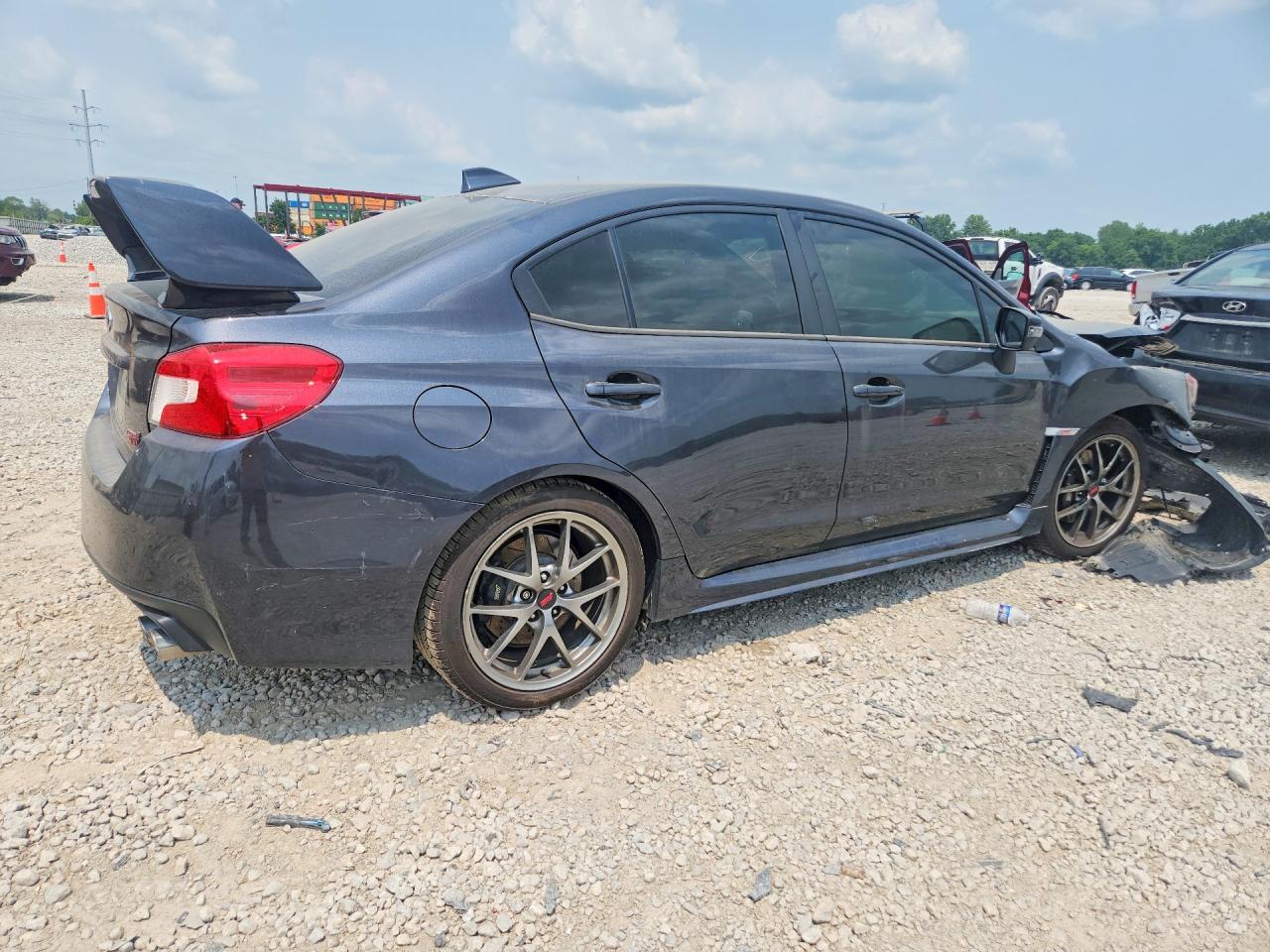 2015 Subaru Wrx Sti Limited Gray vin: JF1VA2S65F9829754