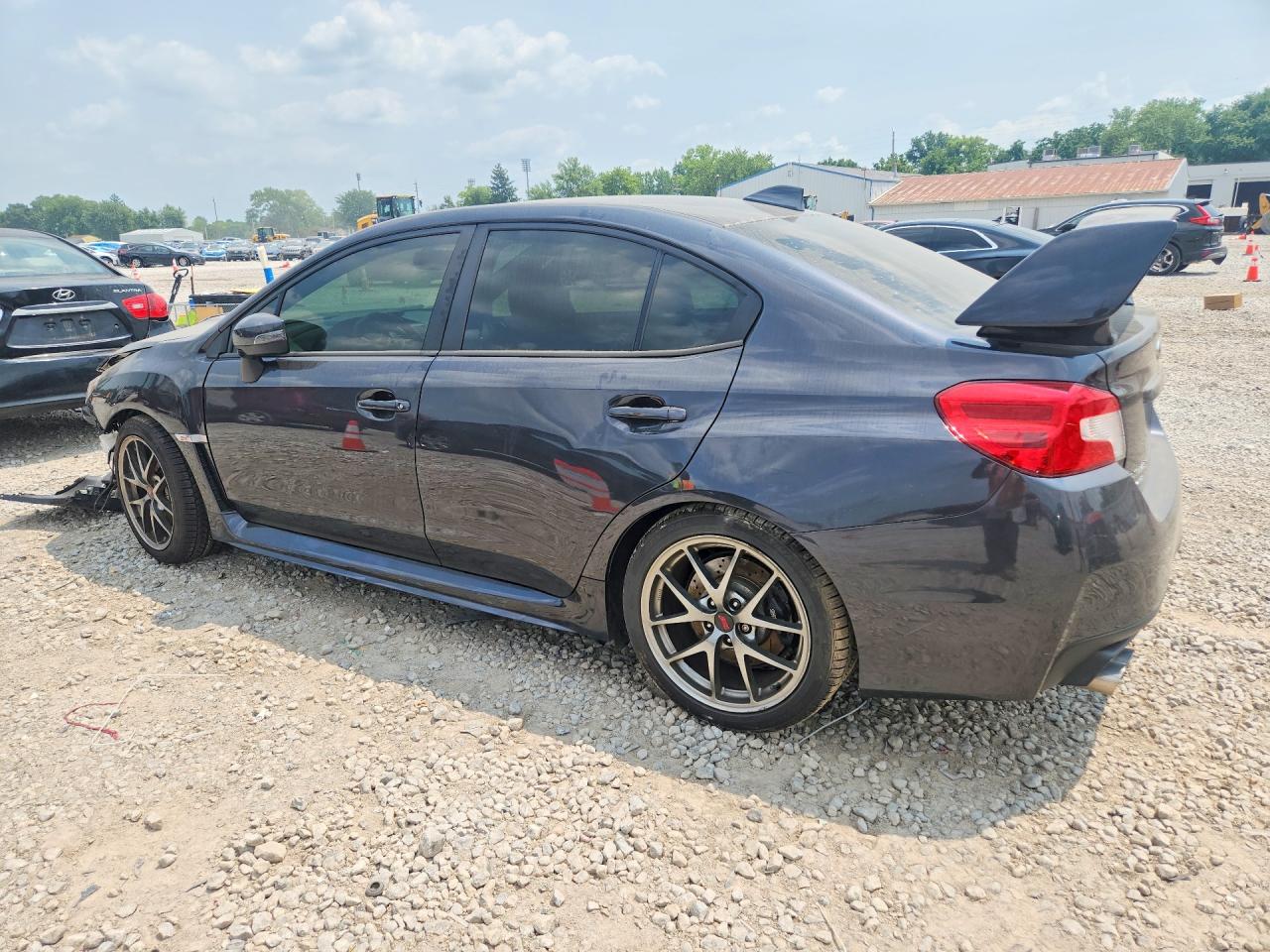 2015 Subaru Wrx Sti Limited Gray vin: JF1VA2S65F9829754