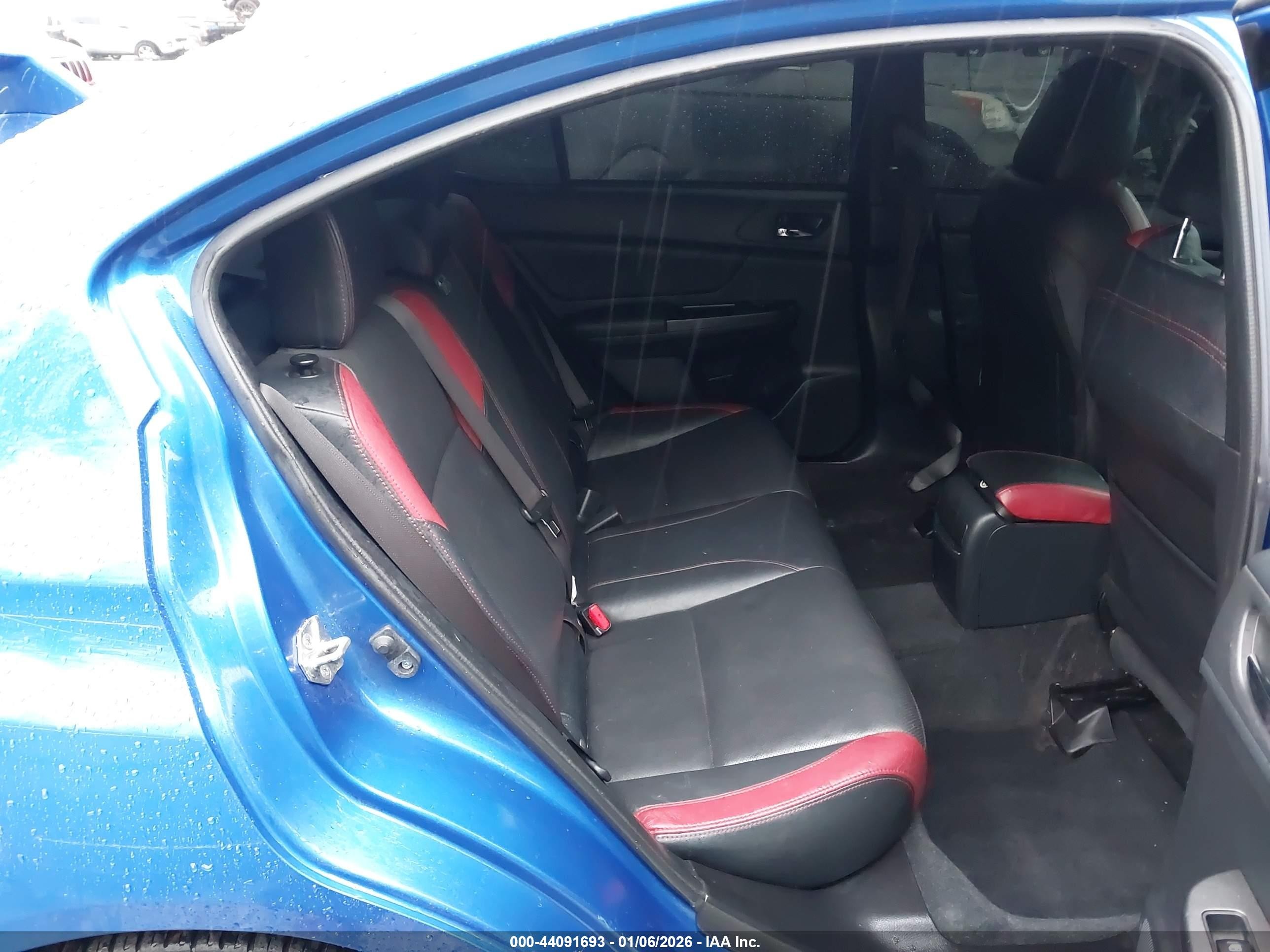 2015 Subaru Wrx Sti Limited Blue vin: JF1VA2S65F9836915