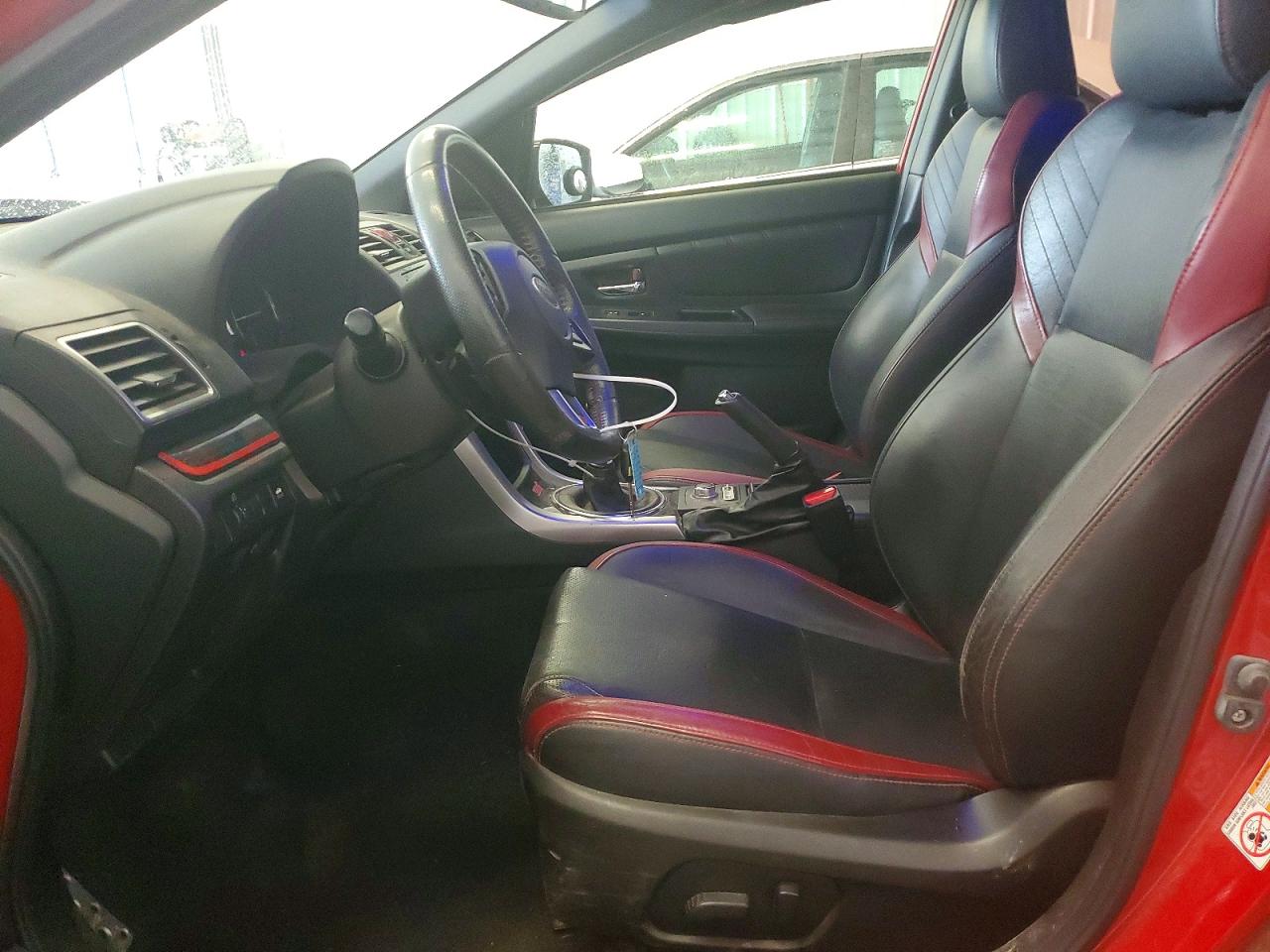 2015 Subaru Wrx Sti Limited Красный vin: JF1VA2S67F9827388