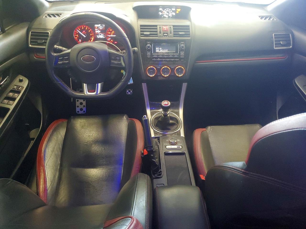 2015 Subaru Wrx Sti Limited Красный vin: JF1VA2S67F9827388