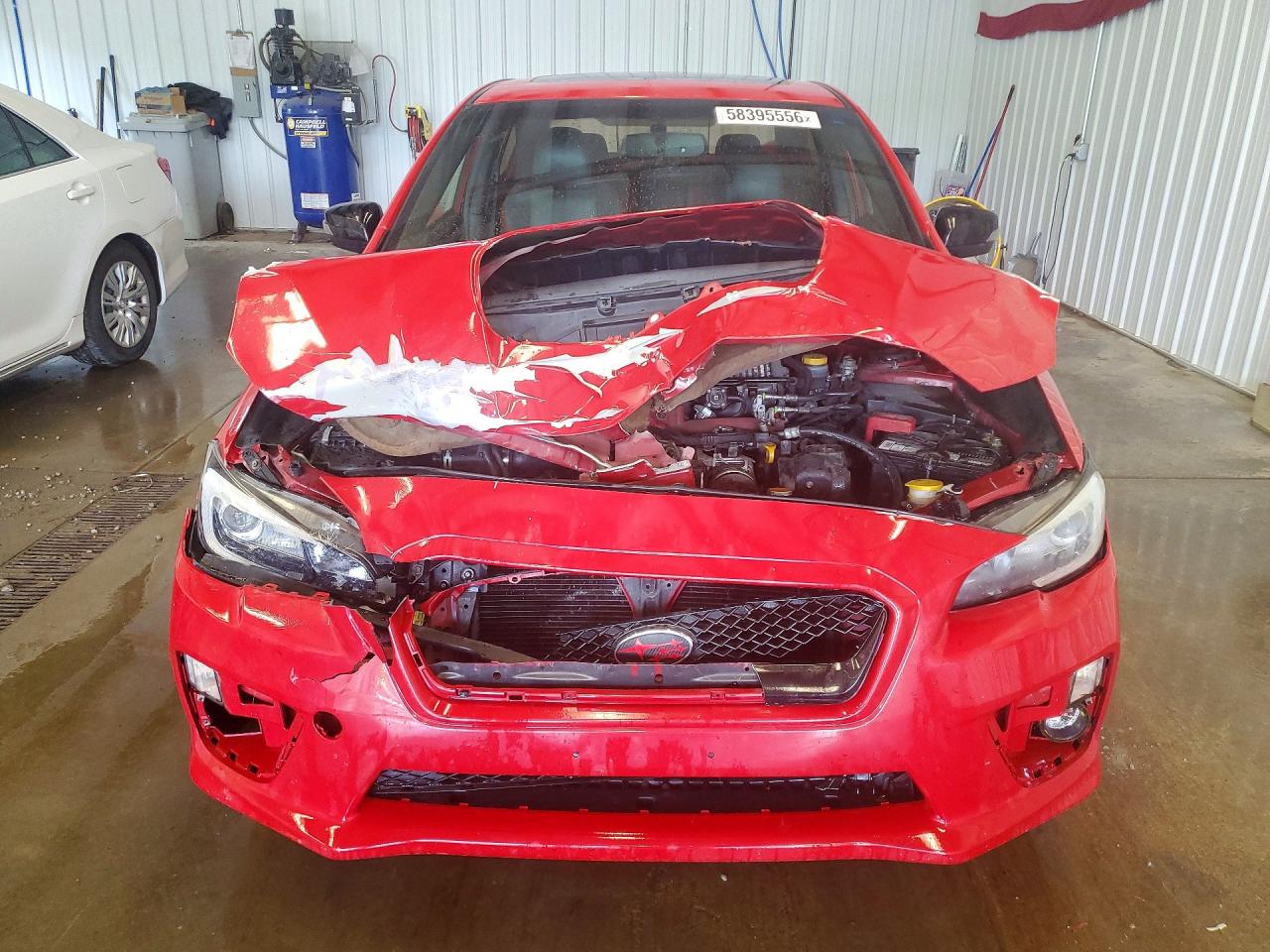 2015 Subaru Wrx Sti Limited Красный vin: JF1VA2S67F9827388