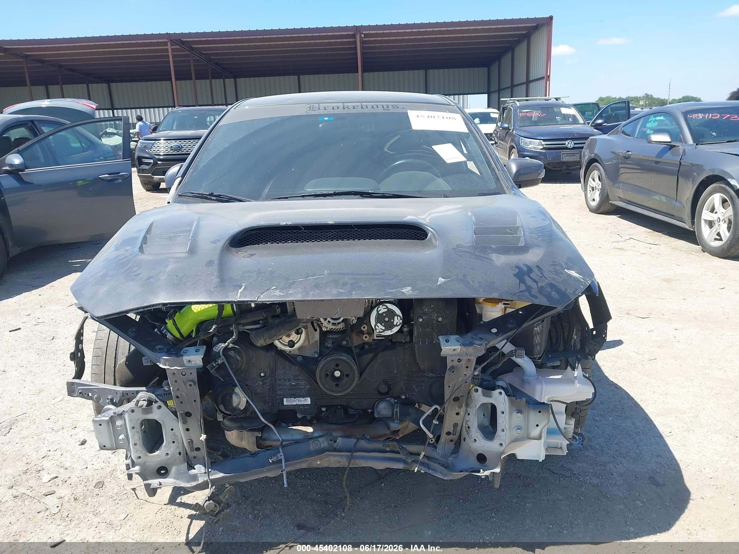 2020 Subaru Wrx Sti   Gray vin: JF1VA2S67L9815401