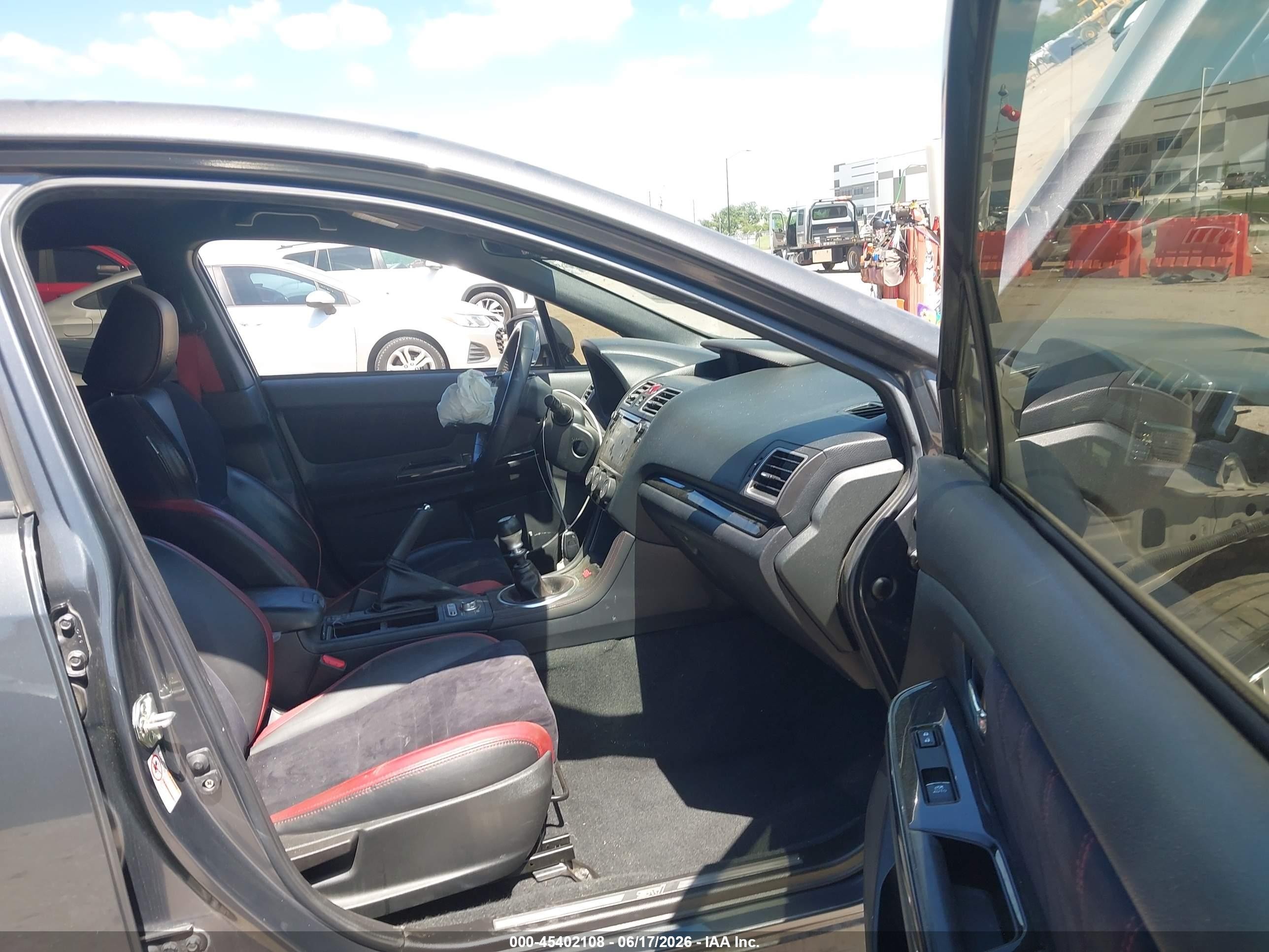2020 Subaru Wrx Sti   Gray vin: JF1VA2S67L9815401