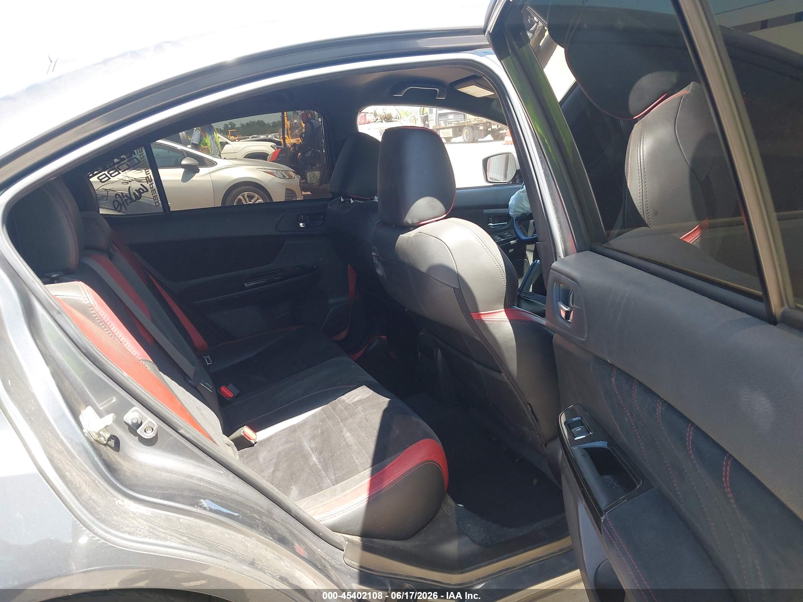 2020 Subaru Wrx Sti   Gray vin: JF1VA2S67L9815401