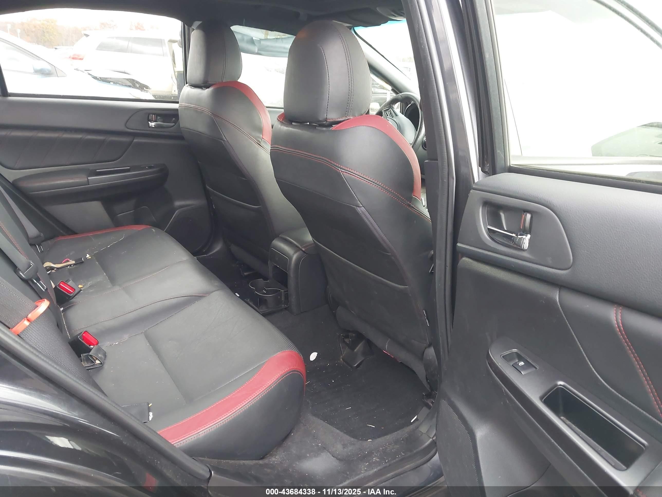 2015 Subaru Wrx Sti Limited Gray vin: JF1VA2S69F9834679