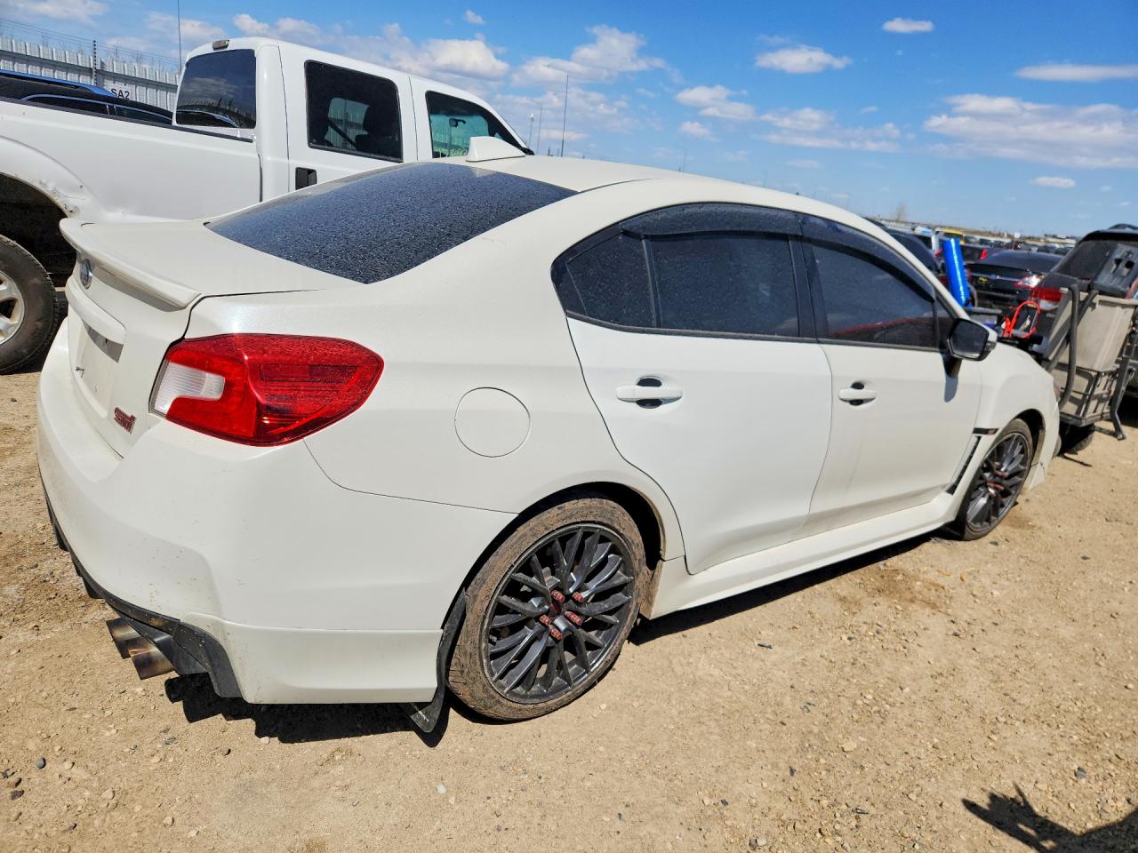 2016 Subaru Wrx Sti Limited Белый vin: JF1VA2T65G9812369