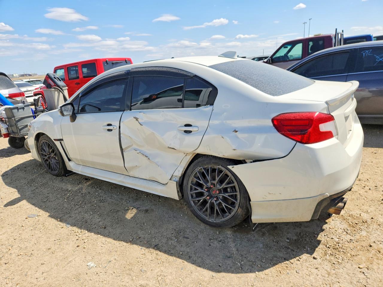 2016 Subaru Wrx Sti Limited Белый vin: JF1VA2T65G9812369