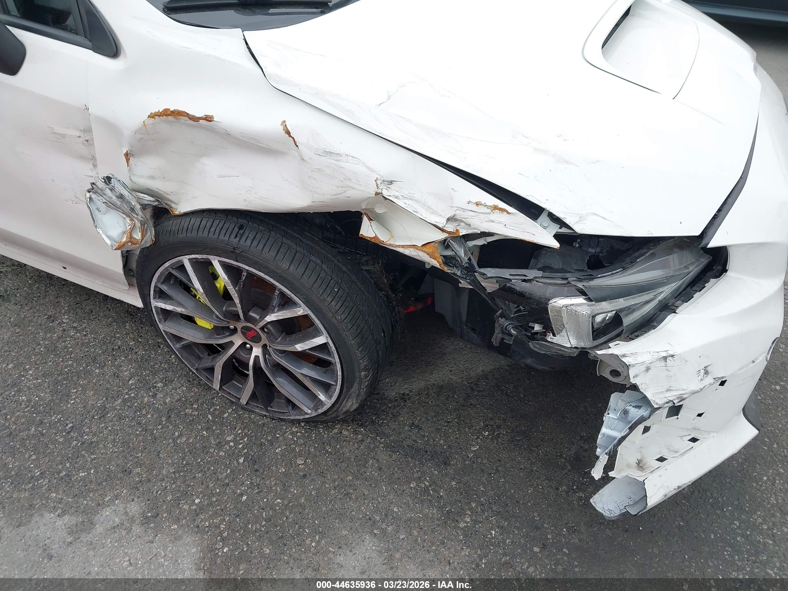 2021 Subaru Wrx Sti Limited White vin: JF1VA2T66M9820220