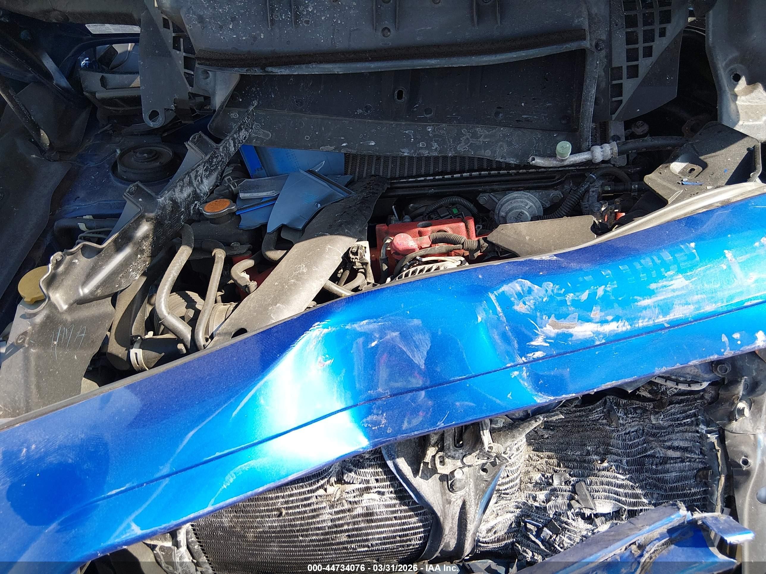 2015 Subaru Wrx Sti Limited Blue vin: JF1VA2U60F9829870