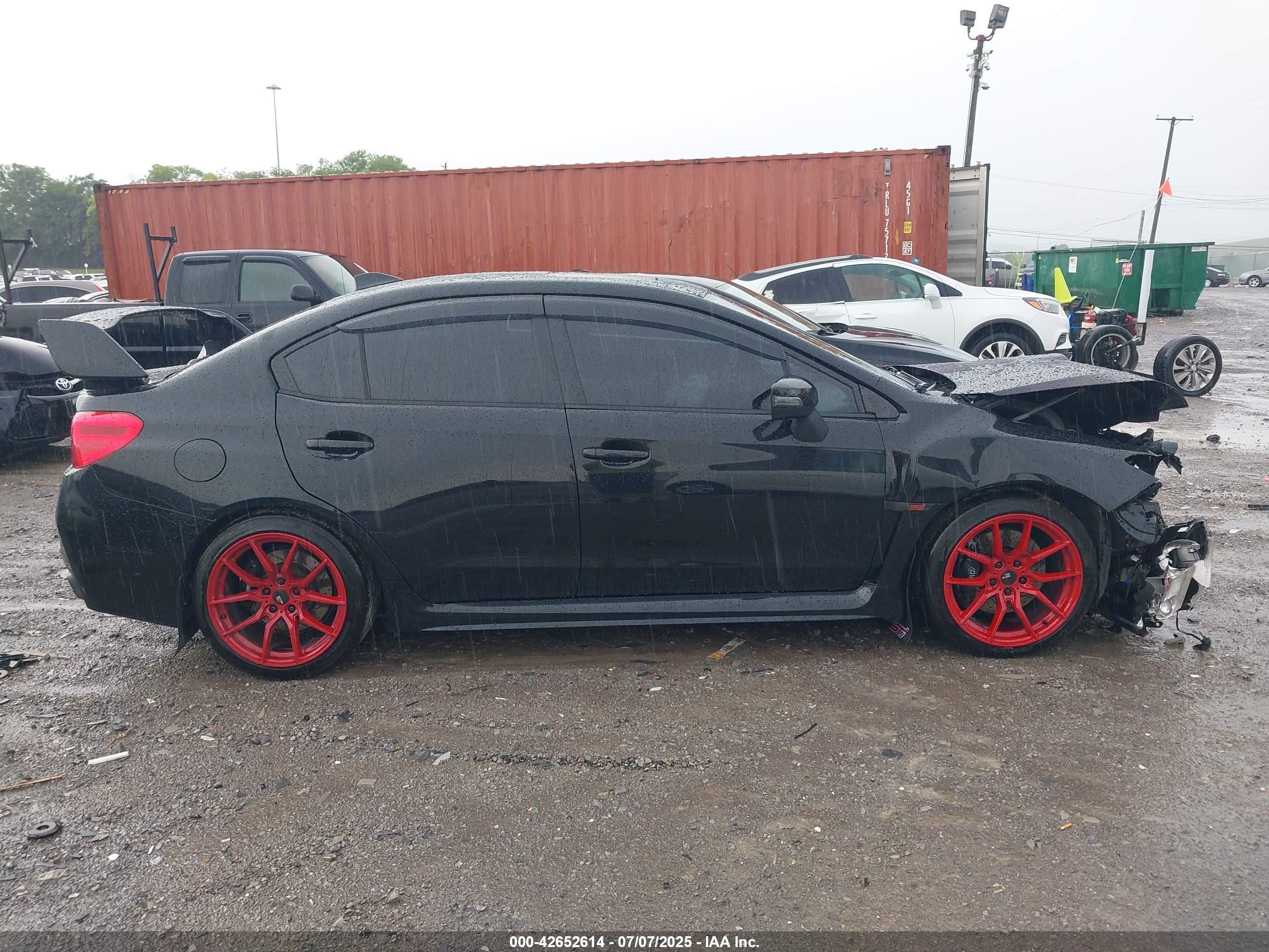 2015 Subaru Wrx Sti Limited Black vin: JF1VA2U68F9808958