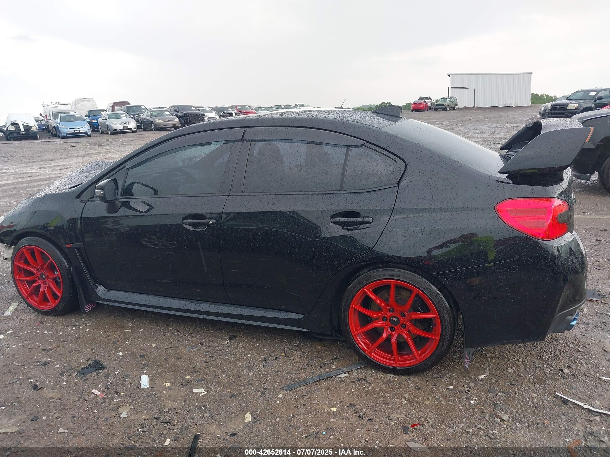 2015 Subaru Wrx Sti Limited Black vin: JF1VA2U68F9808958