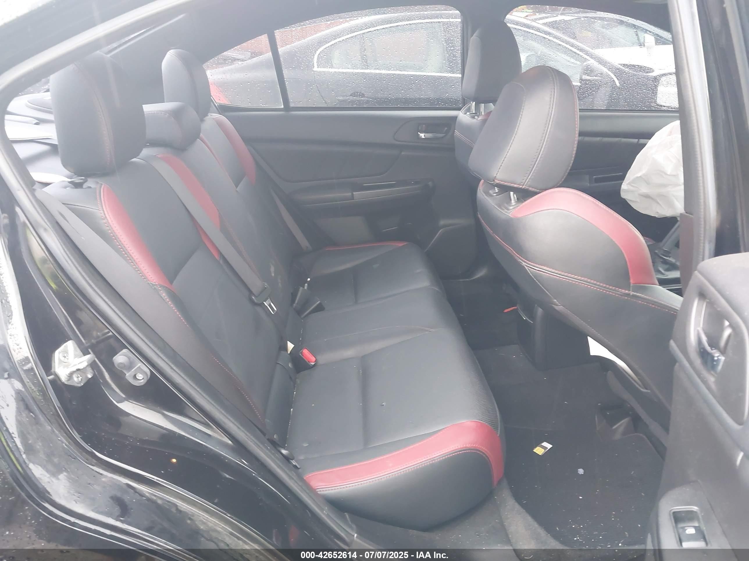 2015 Subaru Wrx Sti Limited Black vin: JF1VA2U68F9808958