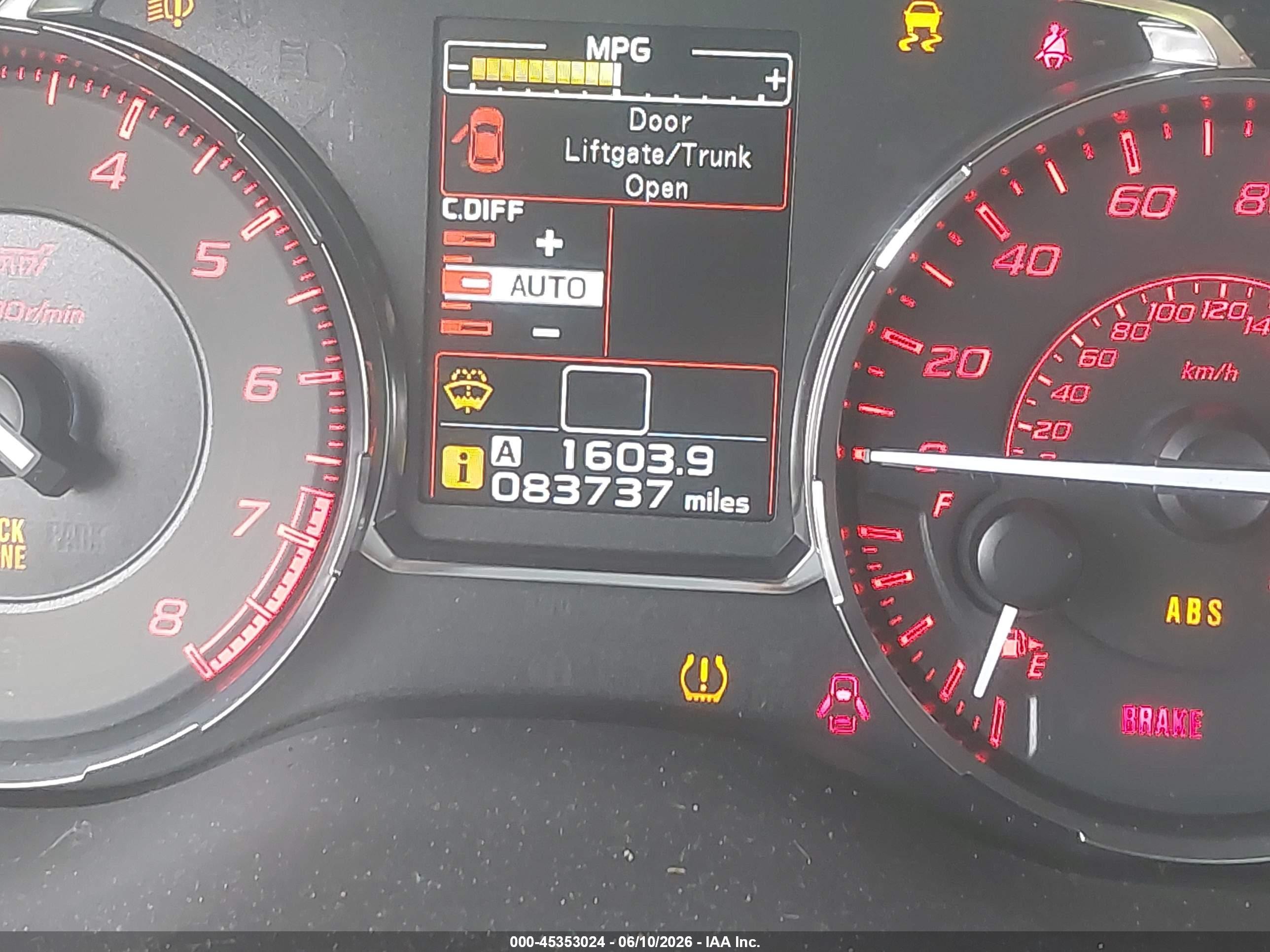 2017 Subaru Wrx Sti   Black vin: JF1VA2V60H9814464