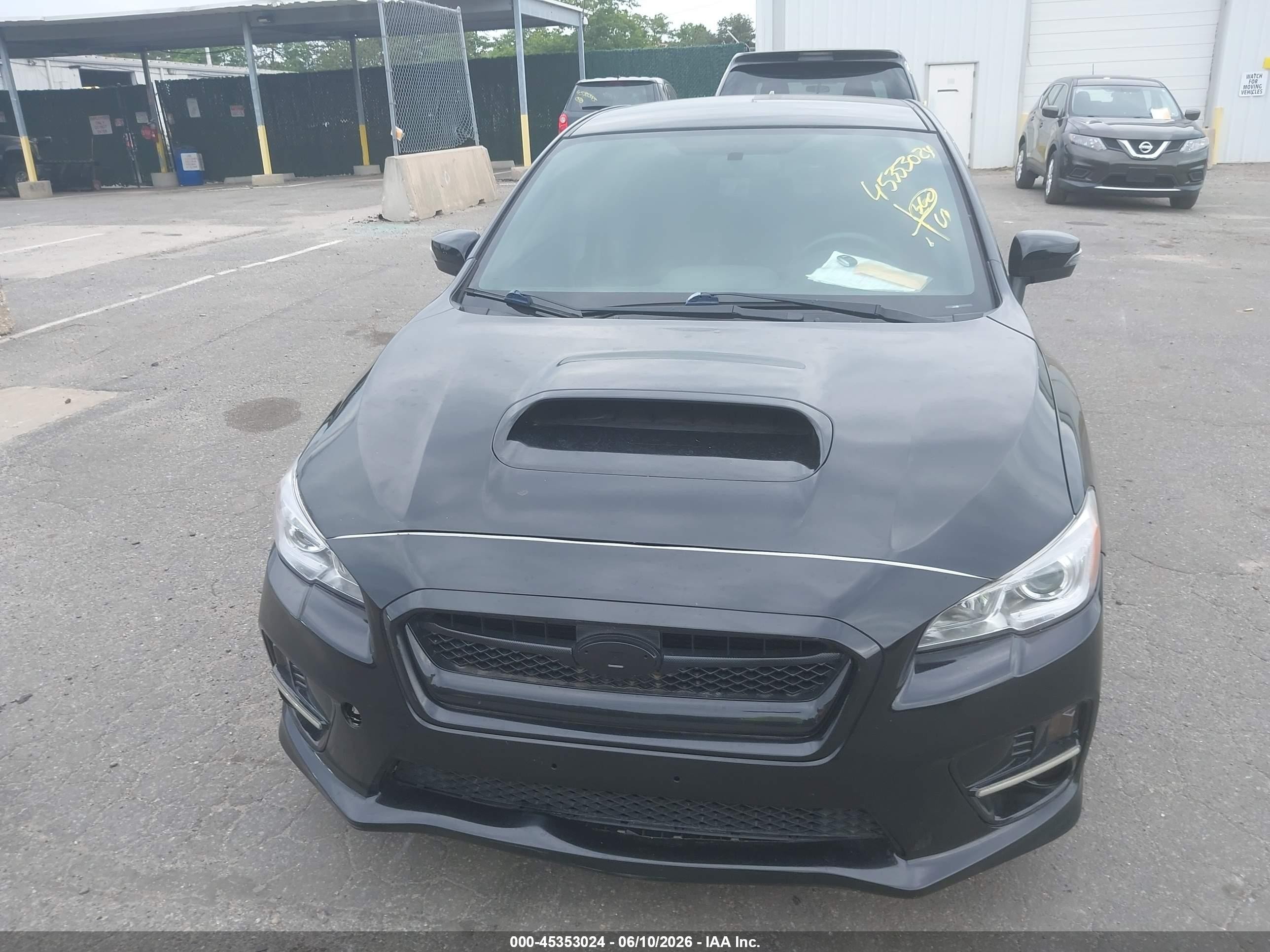2017 Subaru Wrx Sti   Black vin: JF1VA2V60H9814464