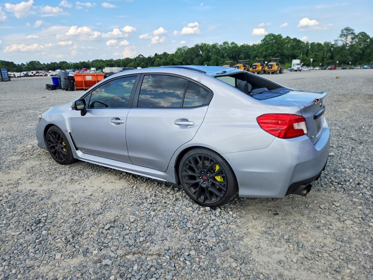 2019 Subaru Wrx Sti Limited Silver vin: JF1VA2V64K9805483