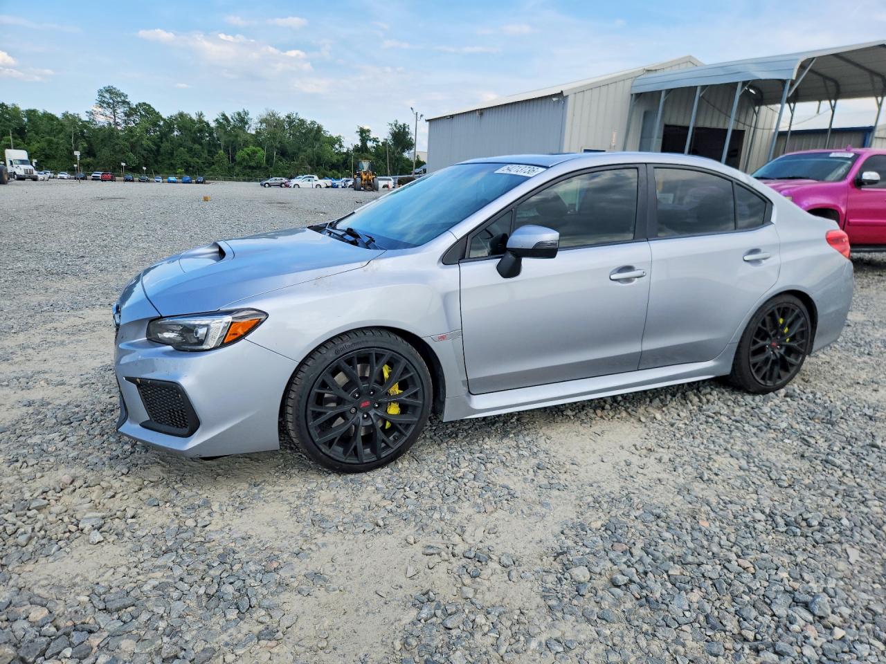 2019 Subaru Wrx Sti Limited Silver vin: JF1VA2V64K9805483