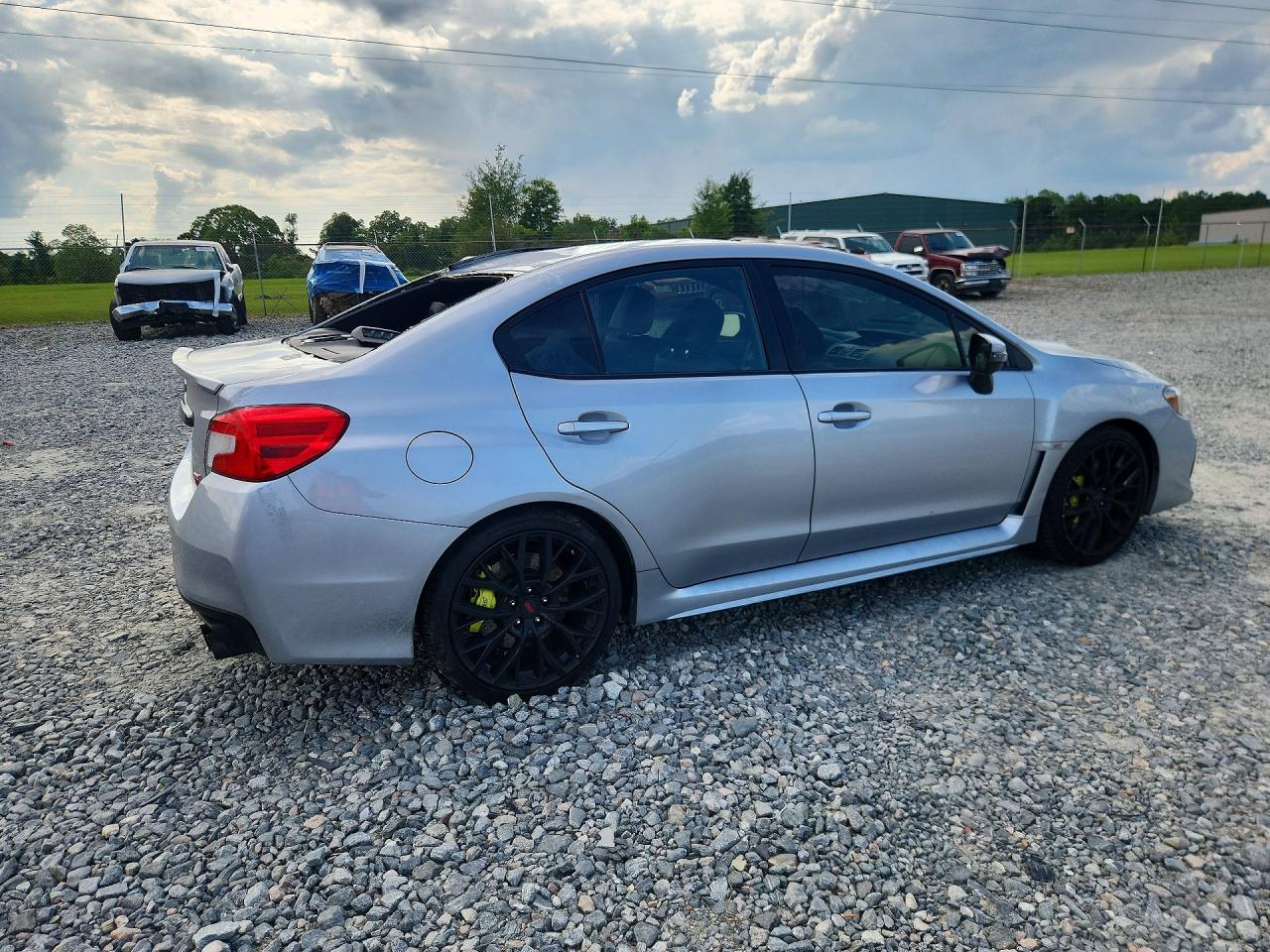 2019 Subaru Wrx Sti Limited Silver vin: JF1VA2V64K9805483