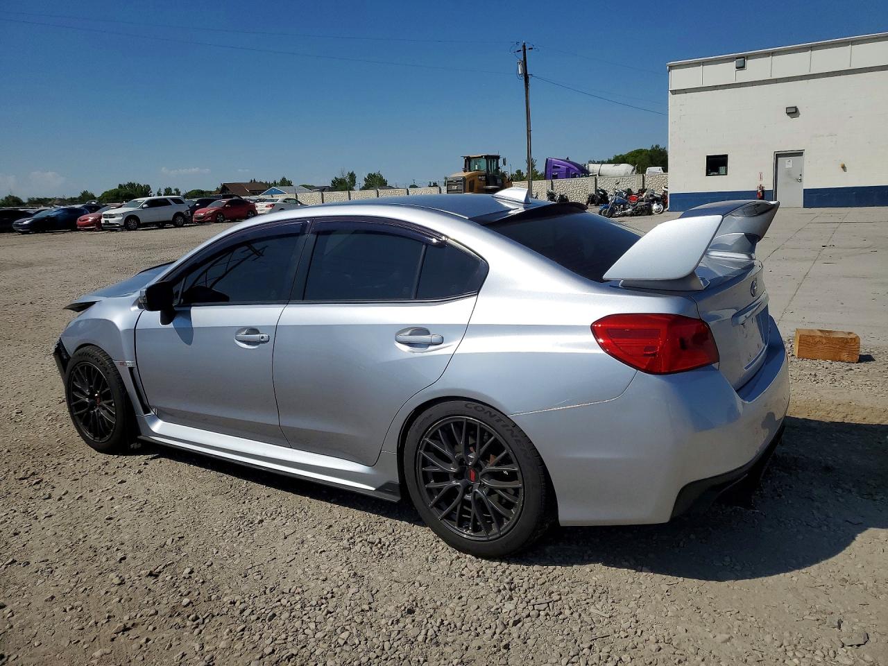 2016 Subaru Wrx Sti Silver vin: JF1VA2V69G9833383