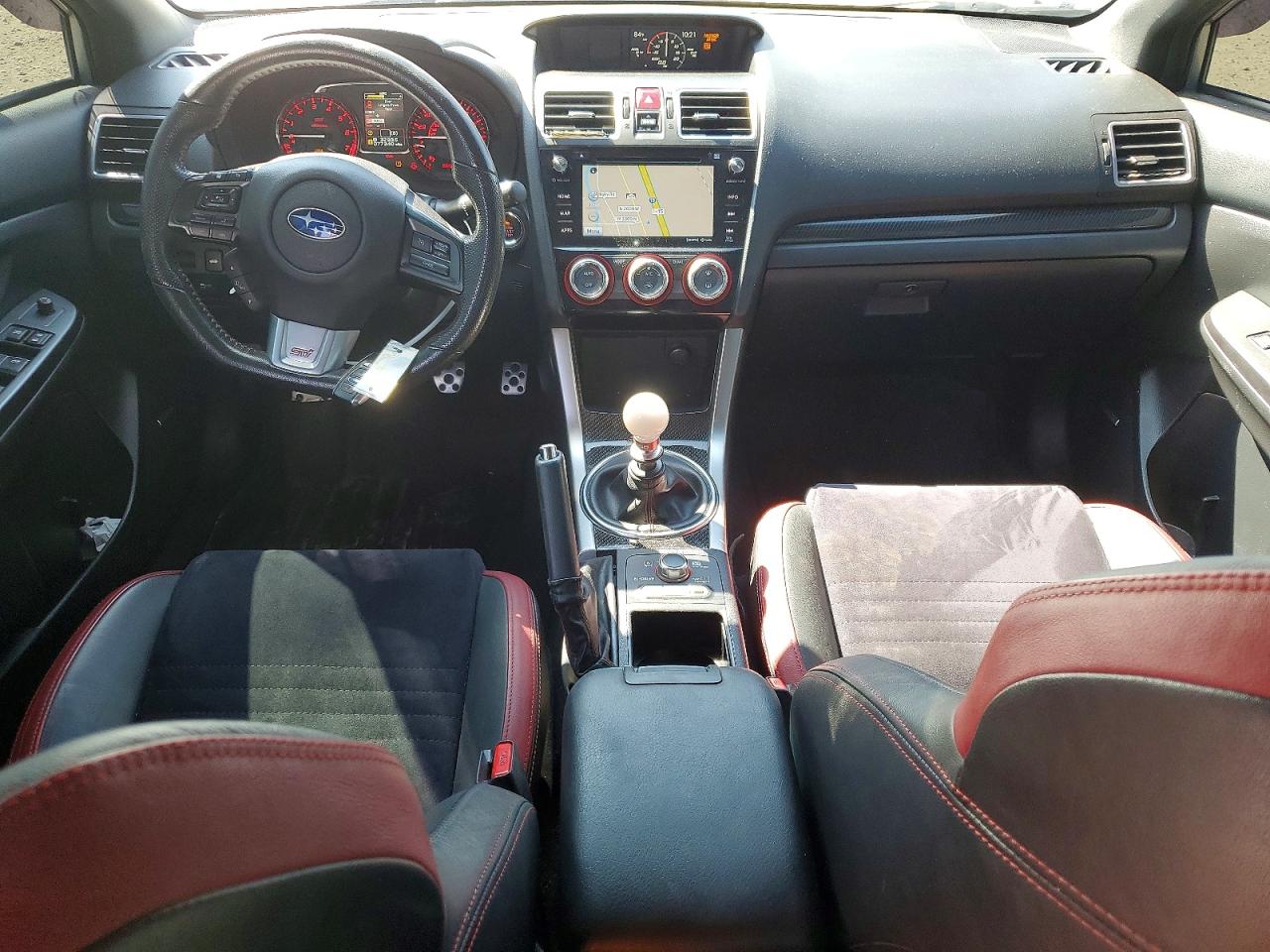 2016 Subaru Wrx Sti Silver vin: JF1VA2V69G9833383