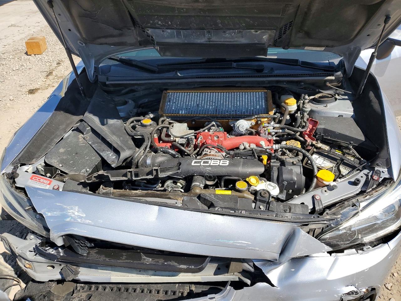2016 Subaru Wrx Sti Silver vin: JF1VA2V69G9833383