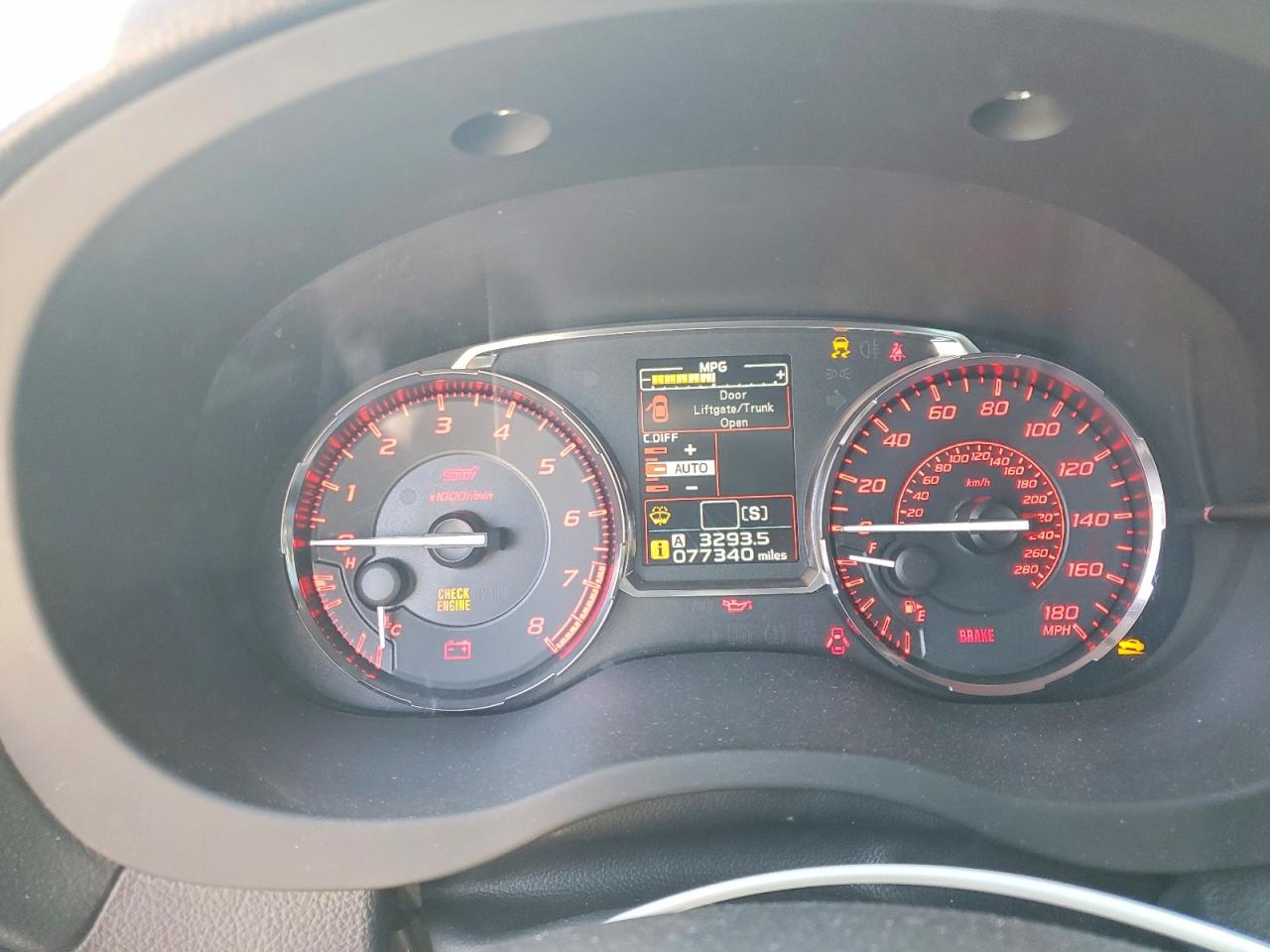 2016 Subaru Wrx Sti Silver vin: JF1VA2V69G9833383