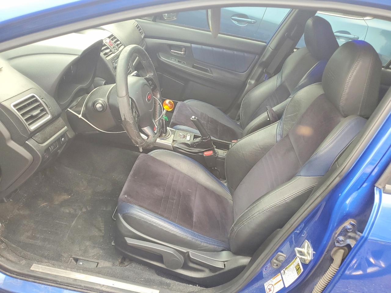 2015 Subaru Wrx Sti Launch Edition Blue vin: JF1VA2W62F9802151