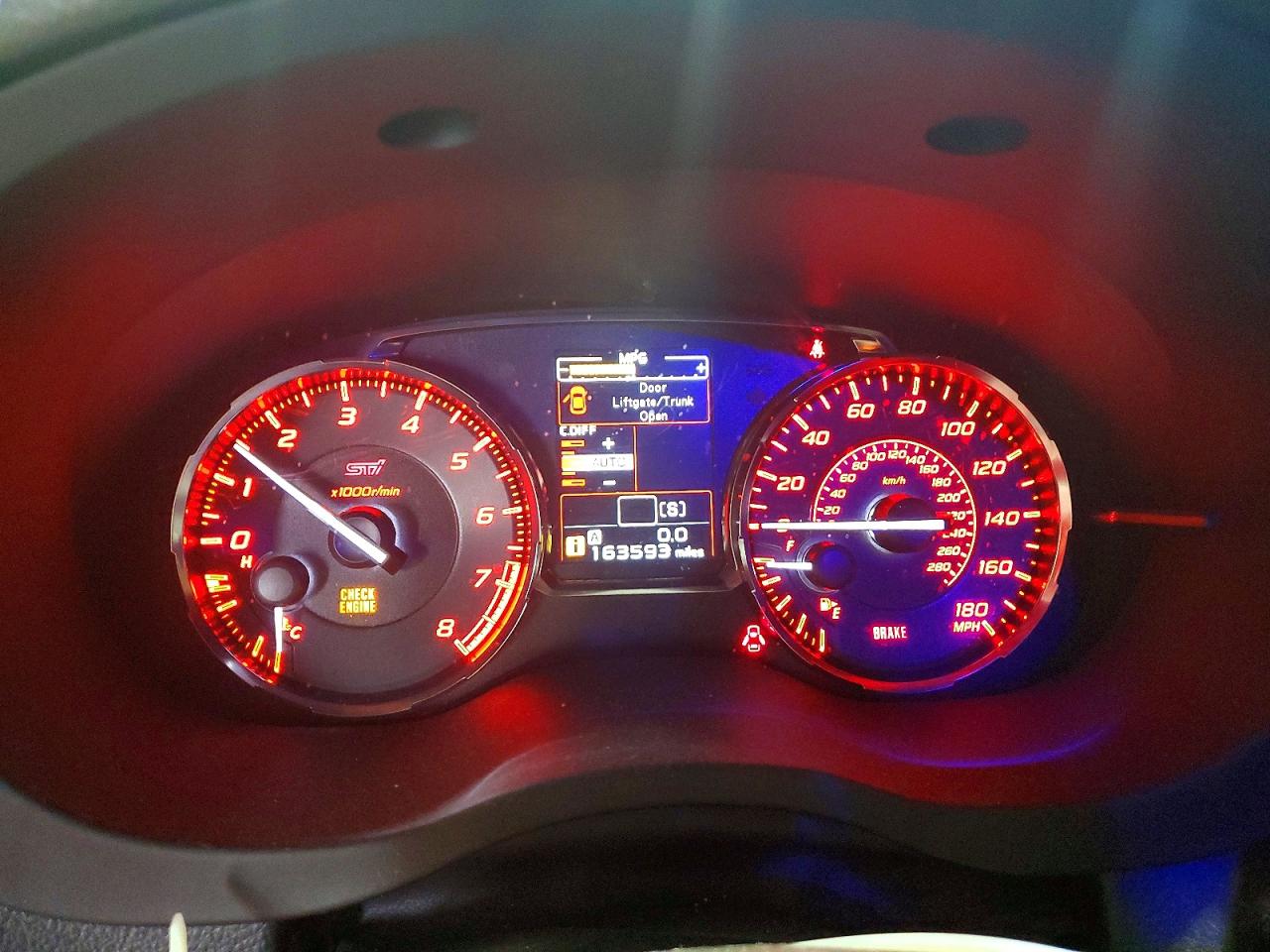 2015 Subaru Wrx Sti Launch Edition Blue vin: JF1VA2W62F9802151