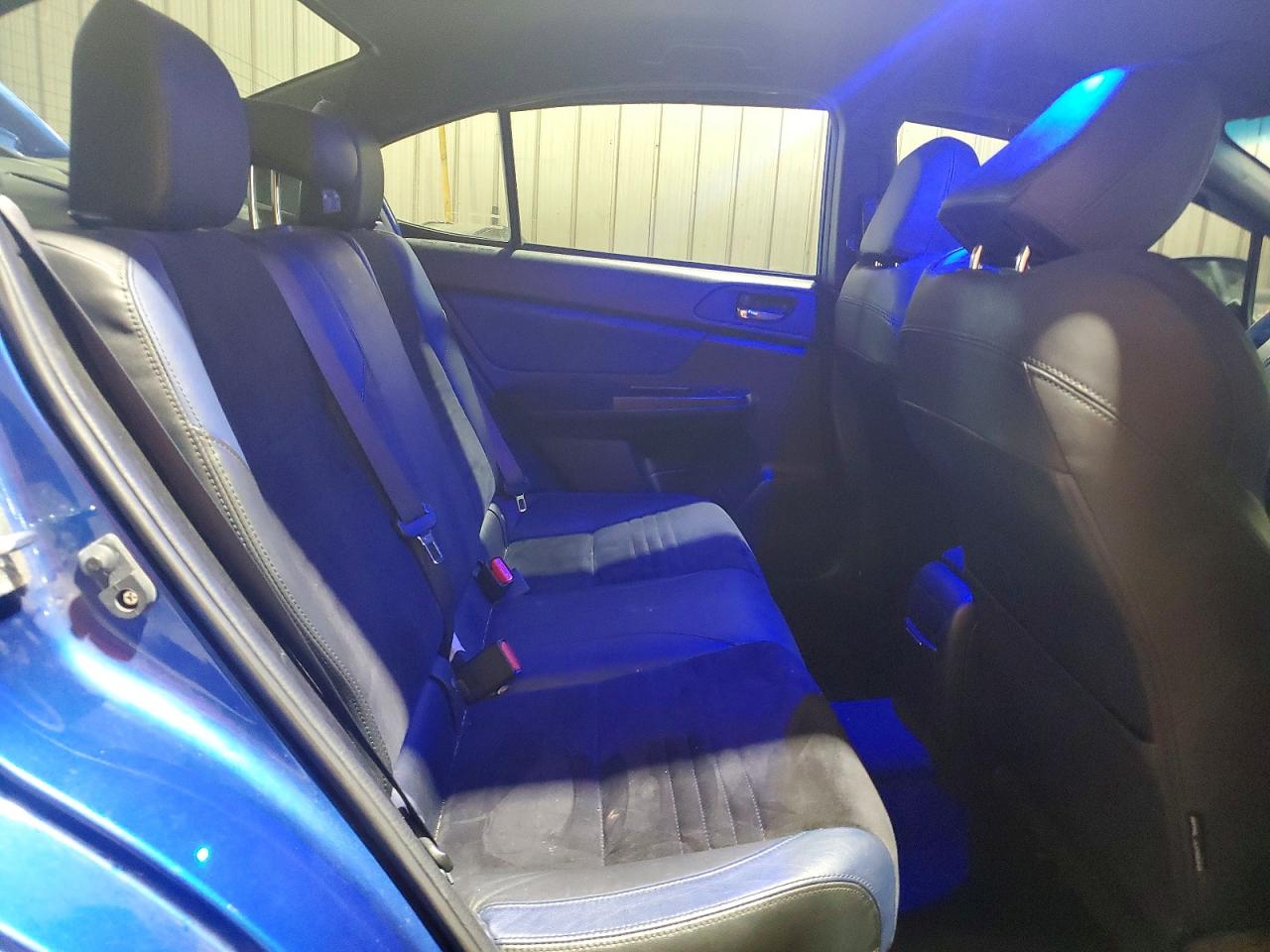 2015 Subaru Wrx Sti Launch Edition Blue vin: JF1VA2W62F9802151