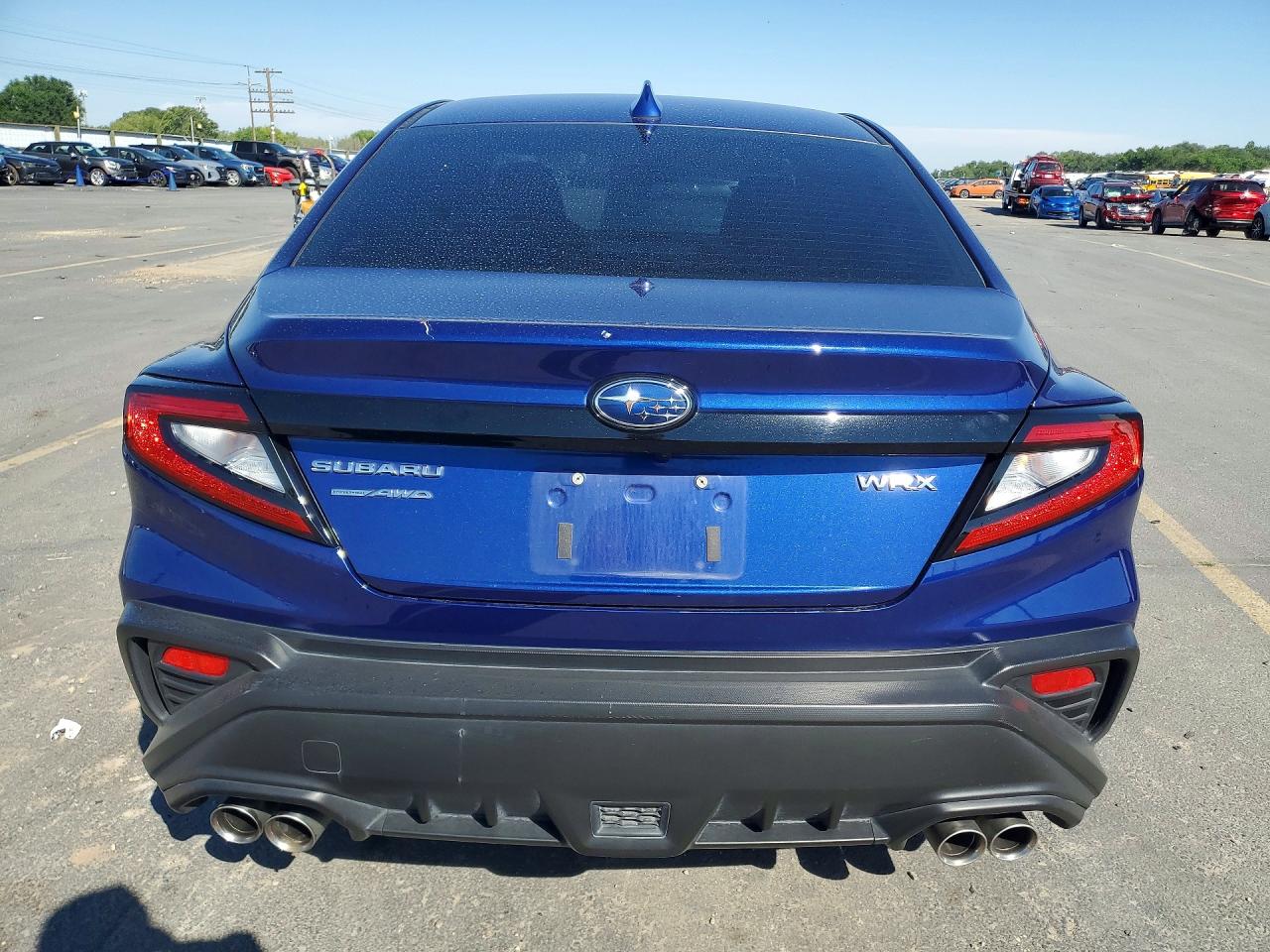 2023 Subaru Wrx Blue vin: JF1VBAA64P9807450