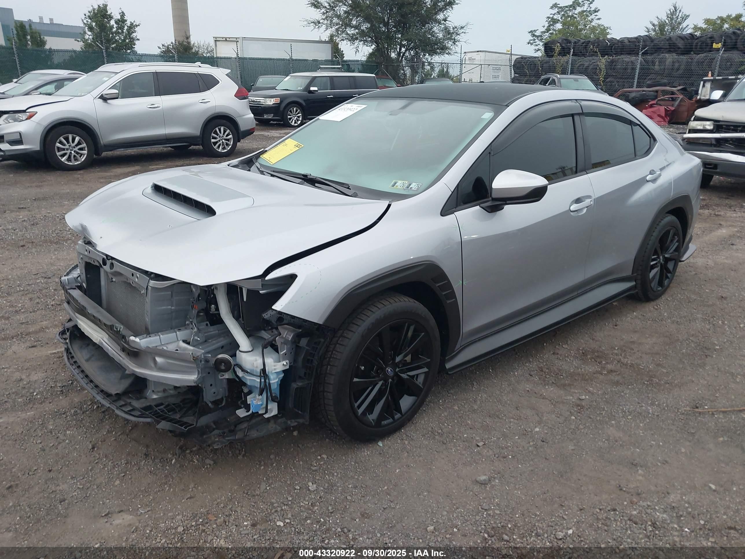 2022 Subaru Wrx   Silver vin: JF1VBAA69N9033158