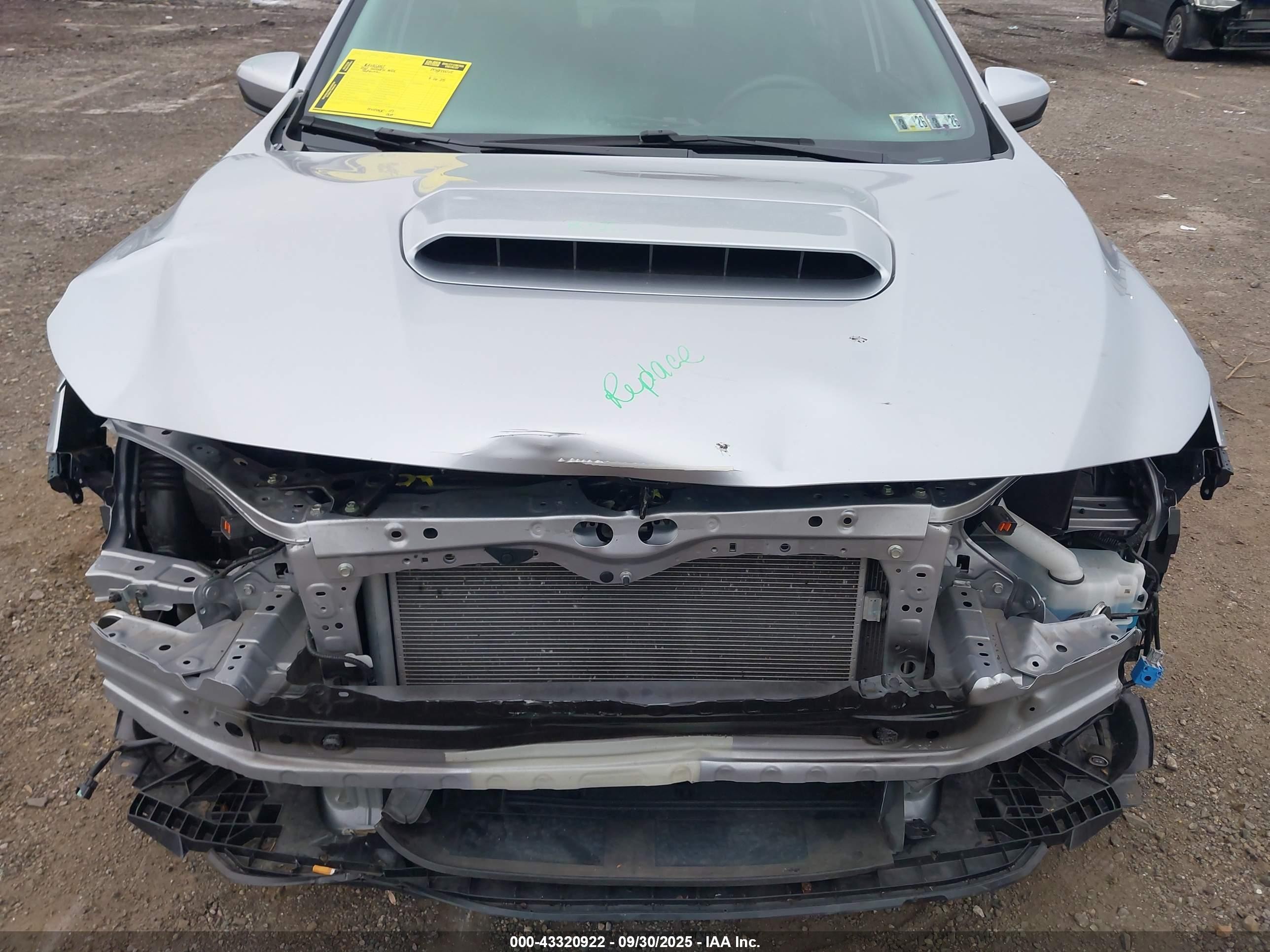 2022 Subaru Wrx   Silver vin: JF1VBAA69N9033158