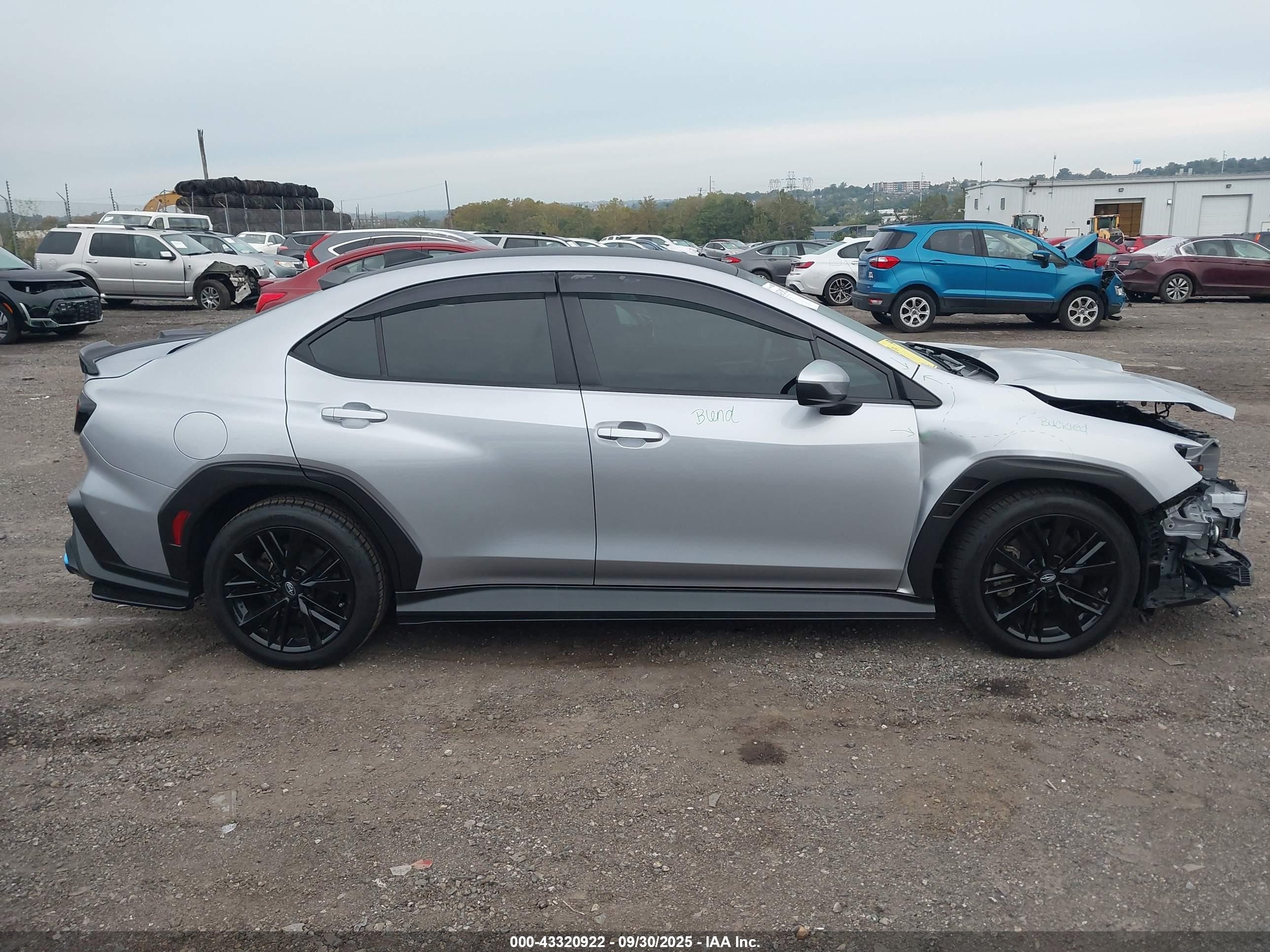 2022 Subaru Wrx   Silver vin: JF1VBAA69N9033158