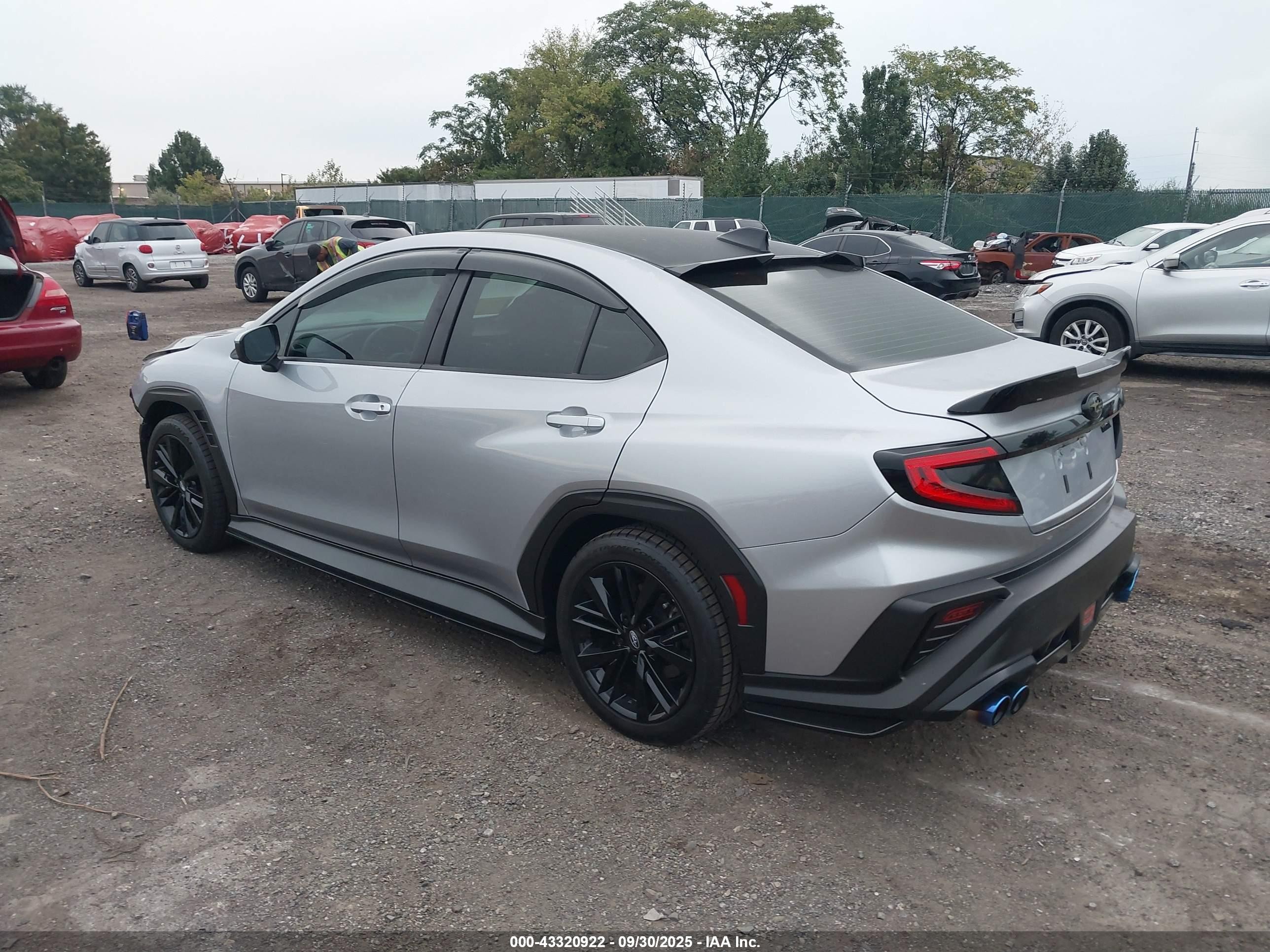 2022 Subaru Wrx   Silver vin: JF1VBAA69N9033158