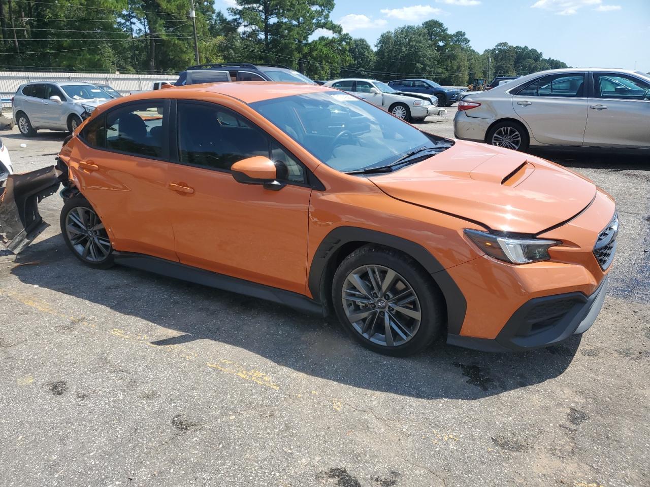 2024 Subaru Wrx Orange vin: JF1VBAB60R9805261