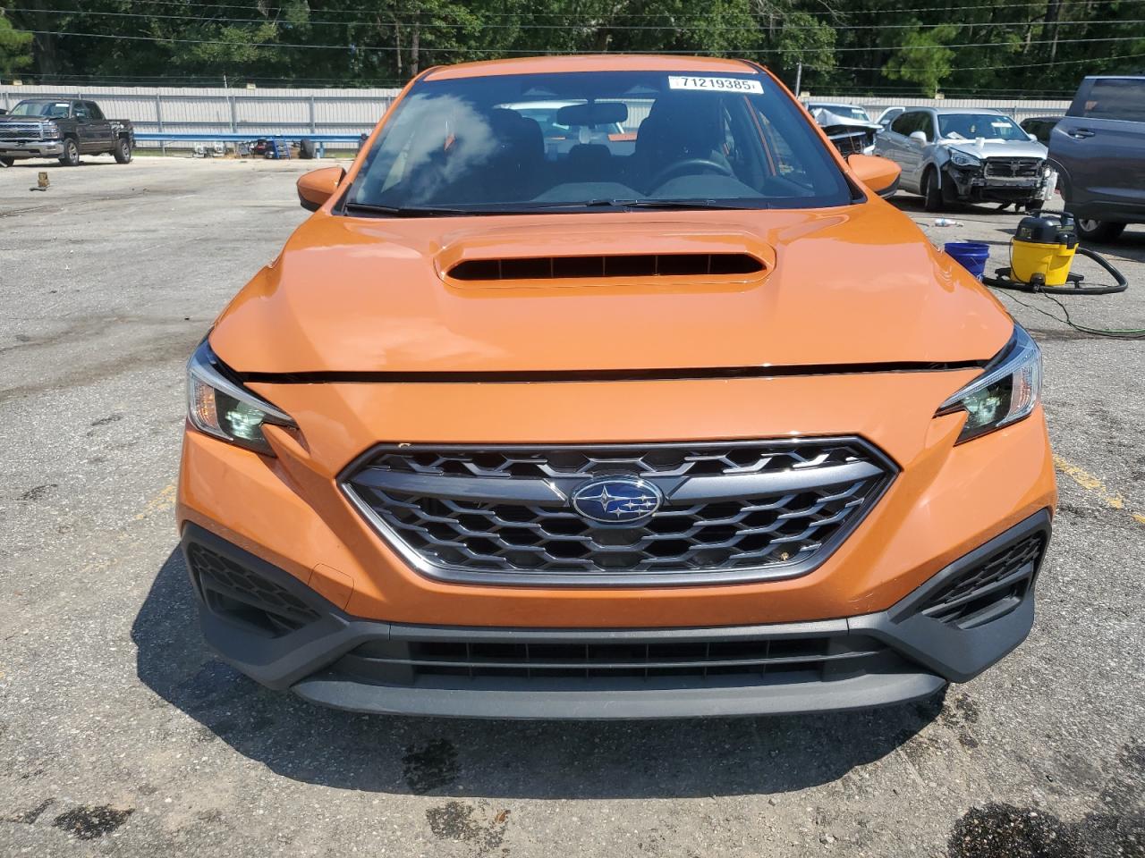 2024 Subaru Wrx Orange vin: JF1VBAB60R9805261