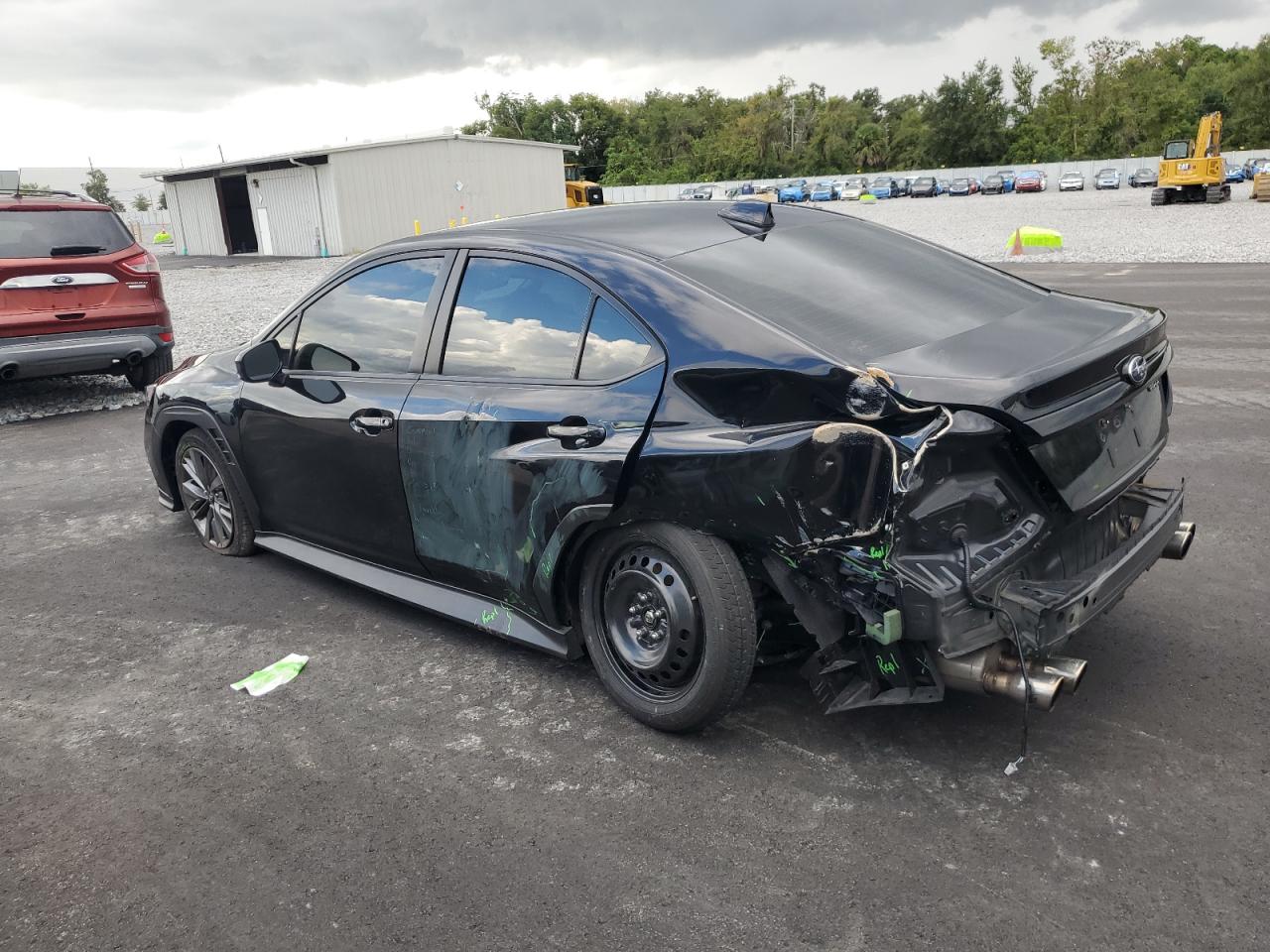 2024 Subaru Wrx Black vin: JF1VBAB65R9802291