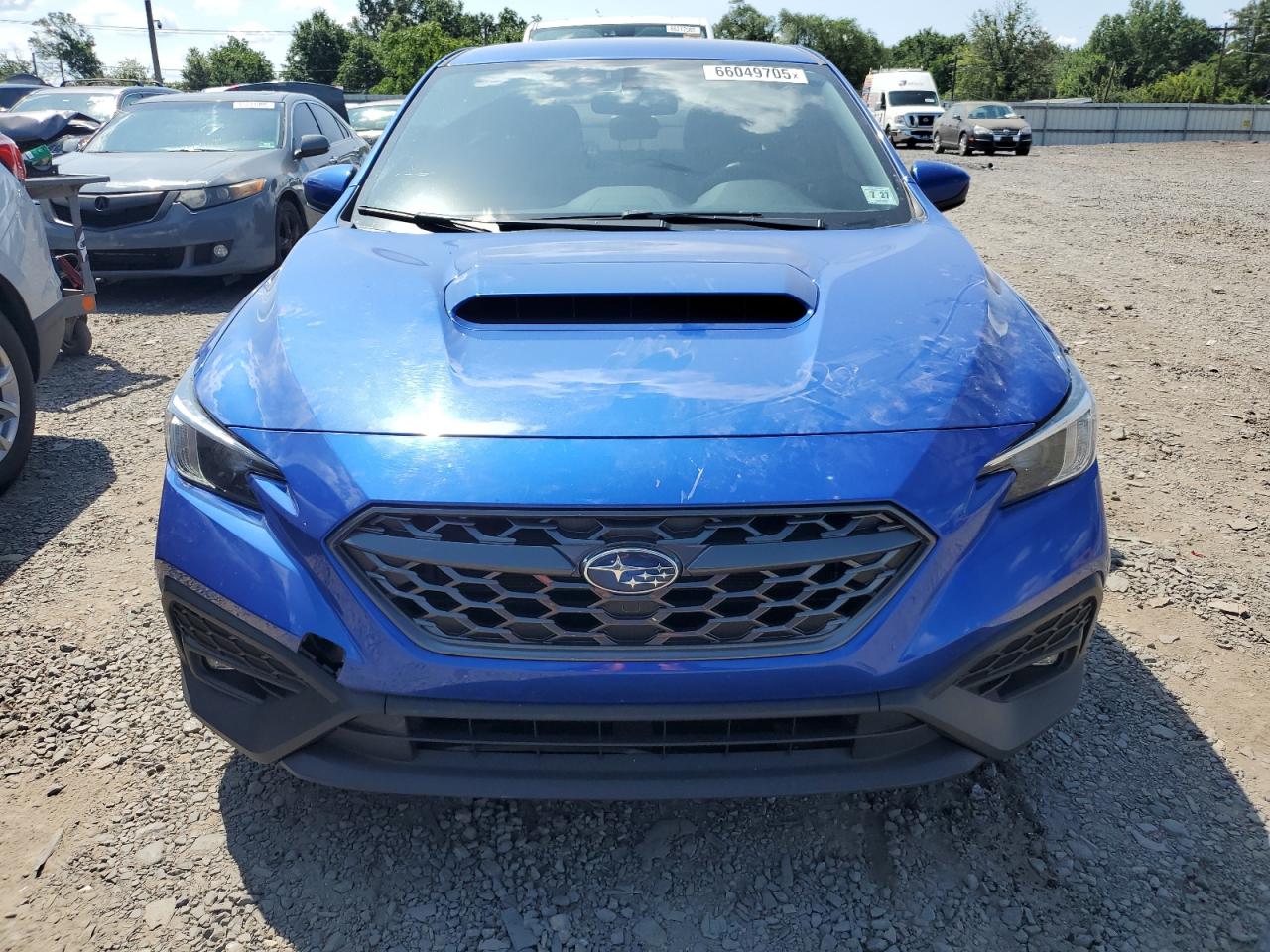 2022 Subaru Wrx Premium Blue vin: JF1VBAF60N9011249