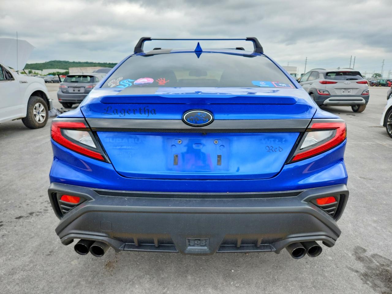 2023 Subaru Wrx Premium Blue vin: JF1VBAF61P9819578