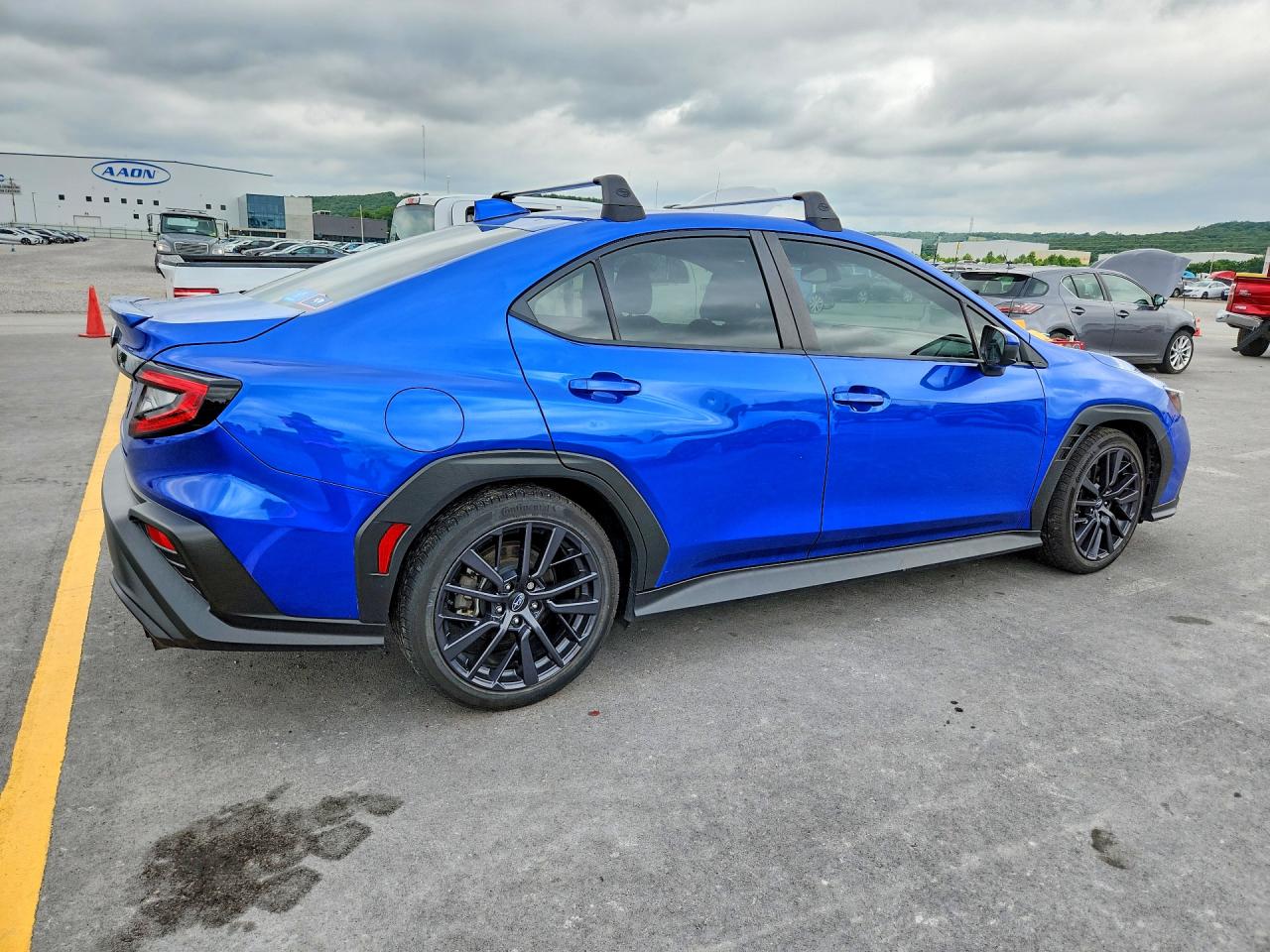 2023 Subaru Wrx Premium Blue vin: JF1VBAF61P9819578